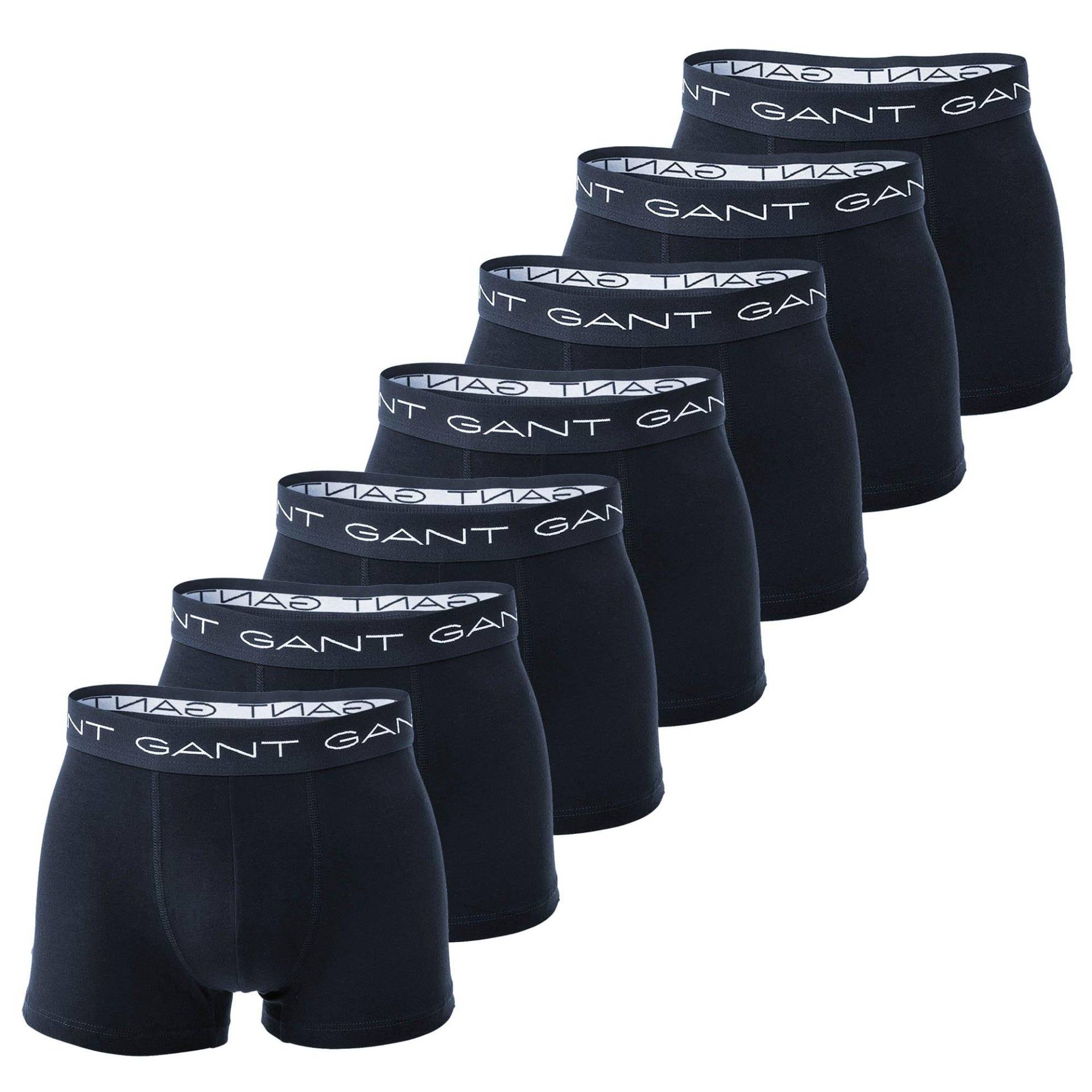 Boxershort Figurbetont Herren Blau XL von GANT