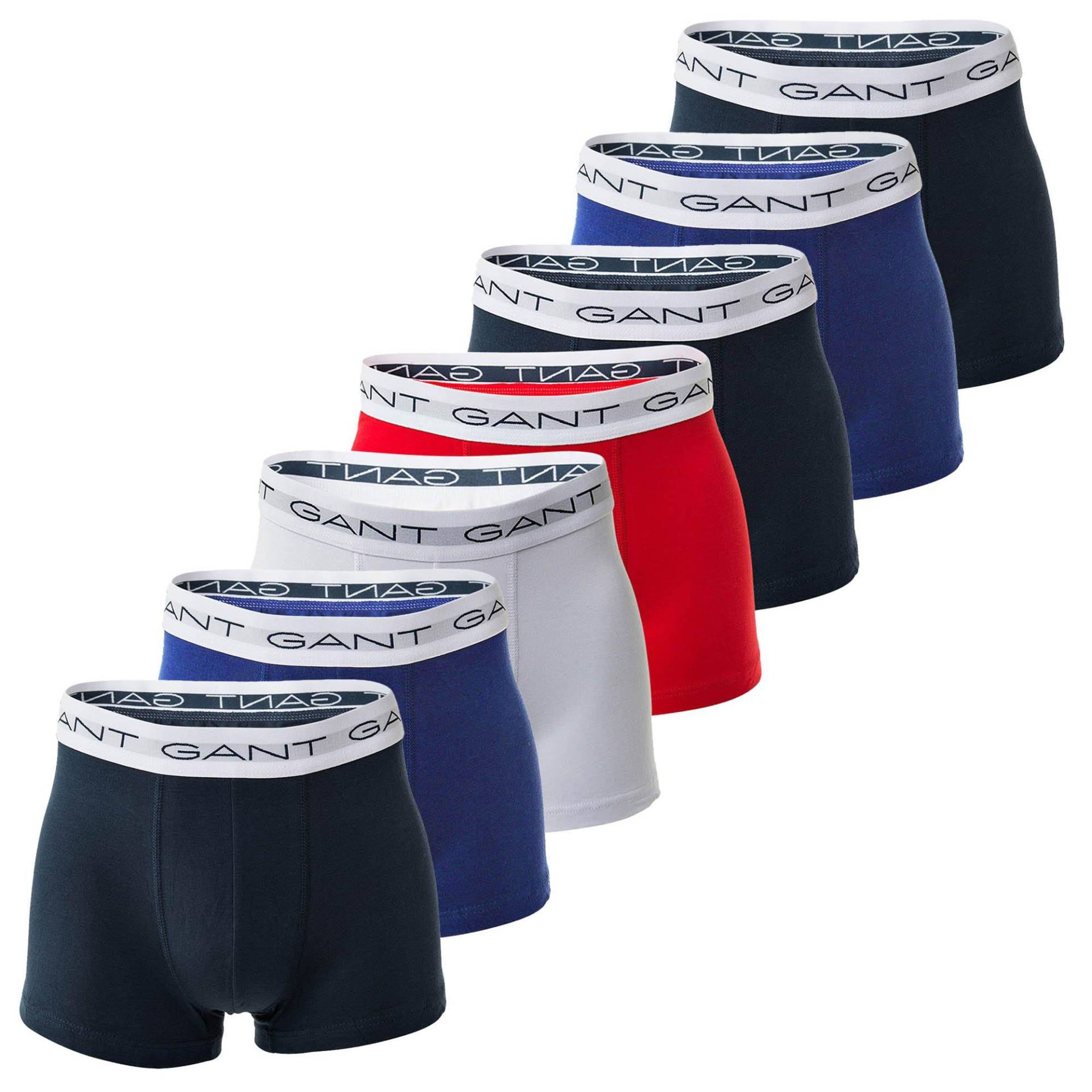 Boxershort Figurbetont Herren Multicolor S von GANT