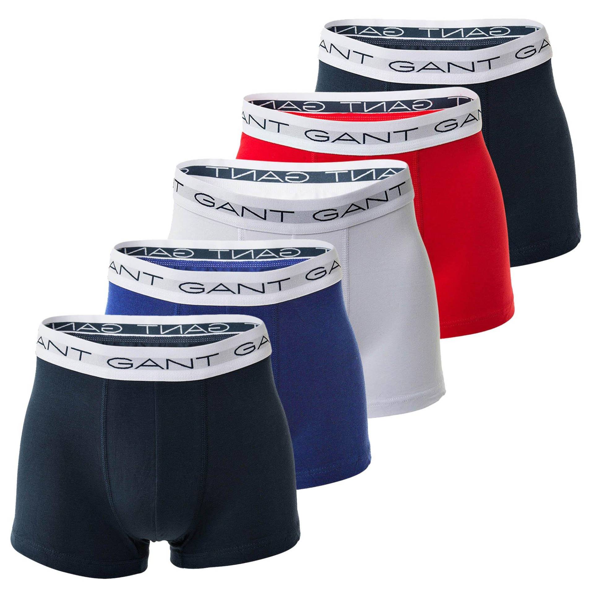 Boxershort Figurbetont Herren Multicolor S von GANT