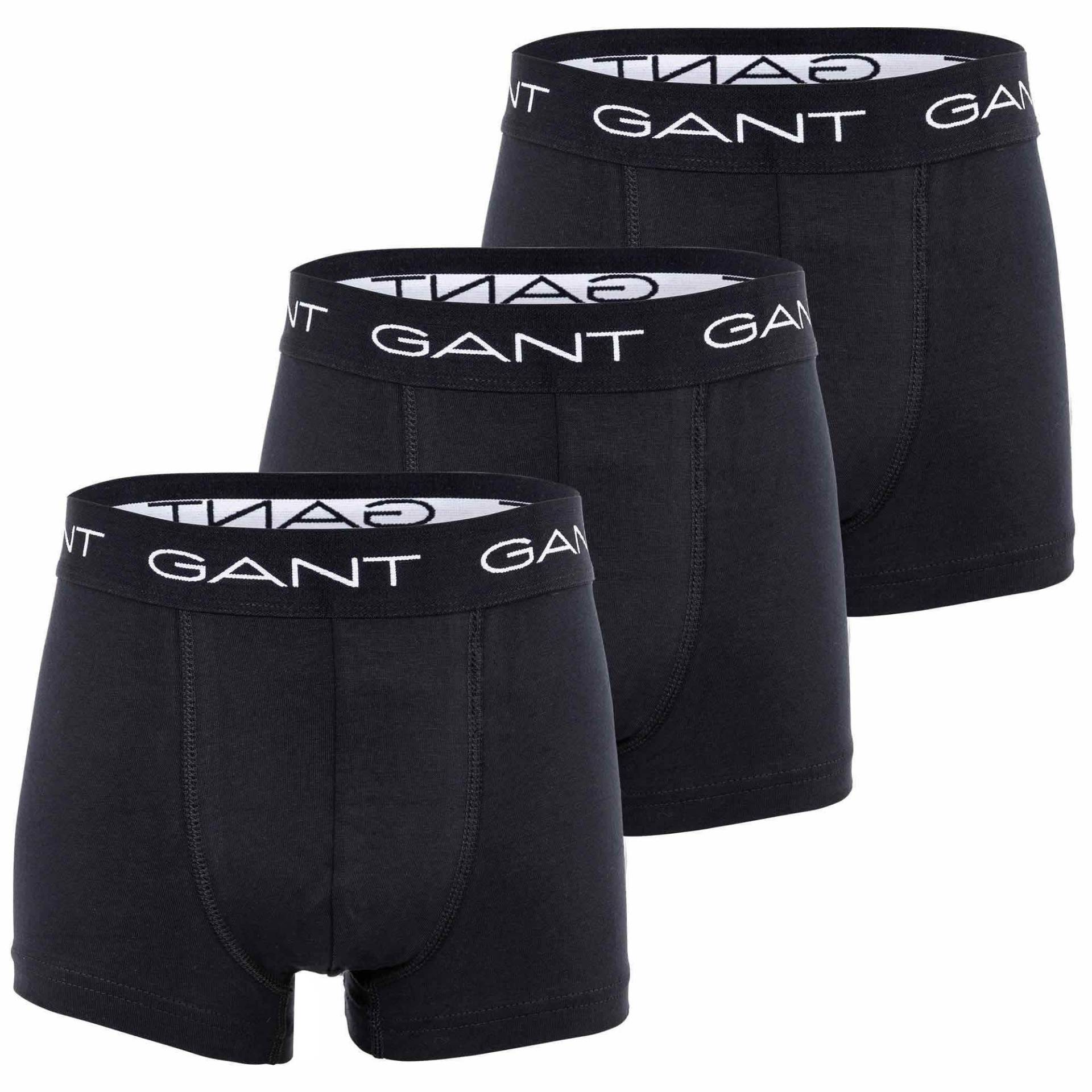 Boxershort Figurbetont Jungen Schwarz 170 von GANT