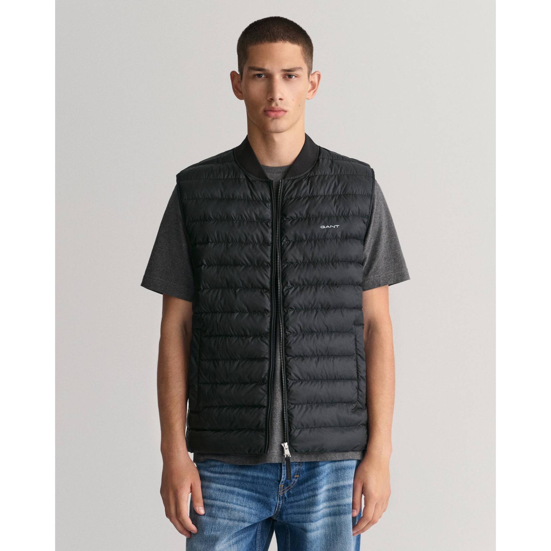 Gilet Herren Black L von GANT