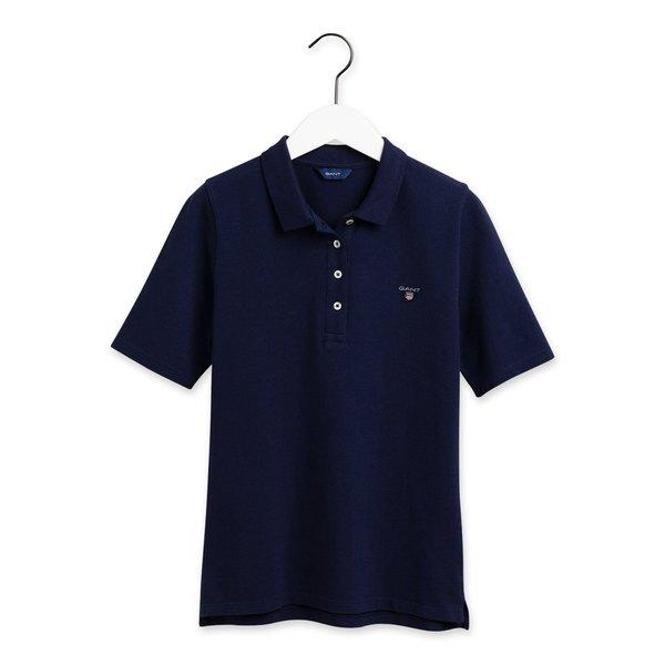 Poloshirt, Kurzarm Damen Dunkelblau M von GANT