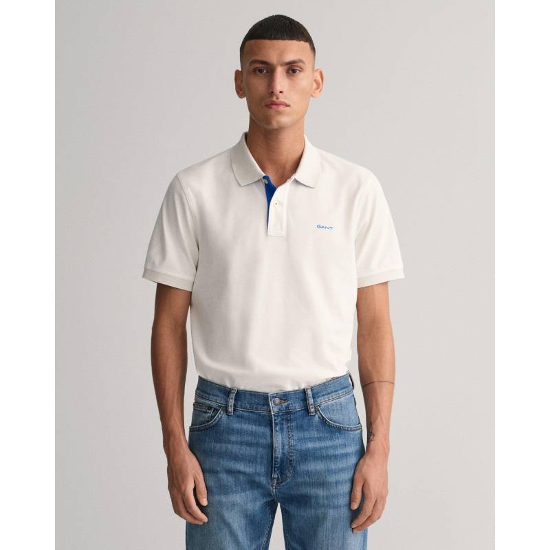 Poloshirt, Kurzarm Herren Weiss XXL von GANT