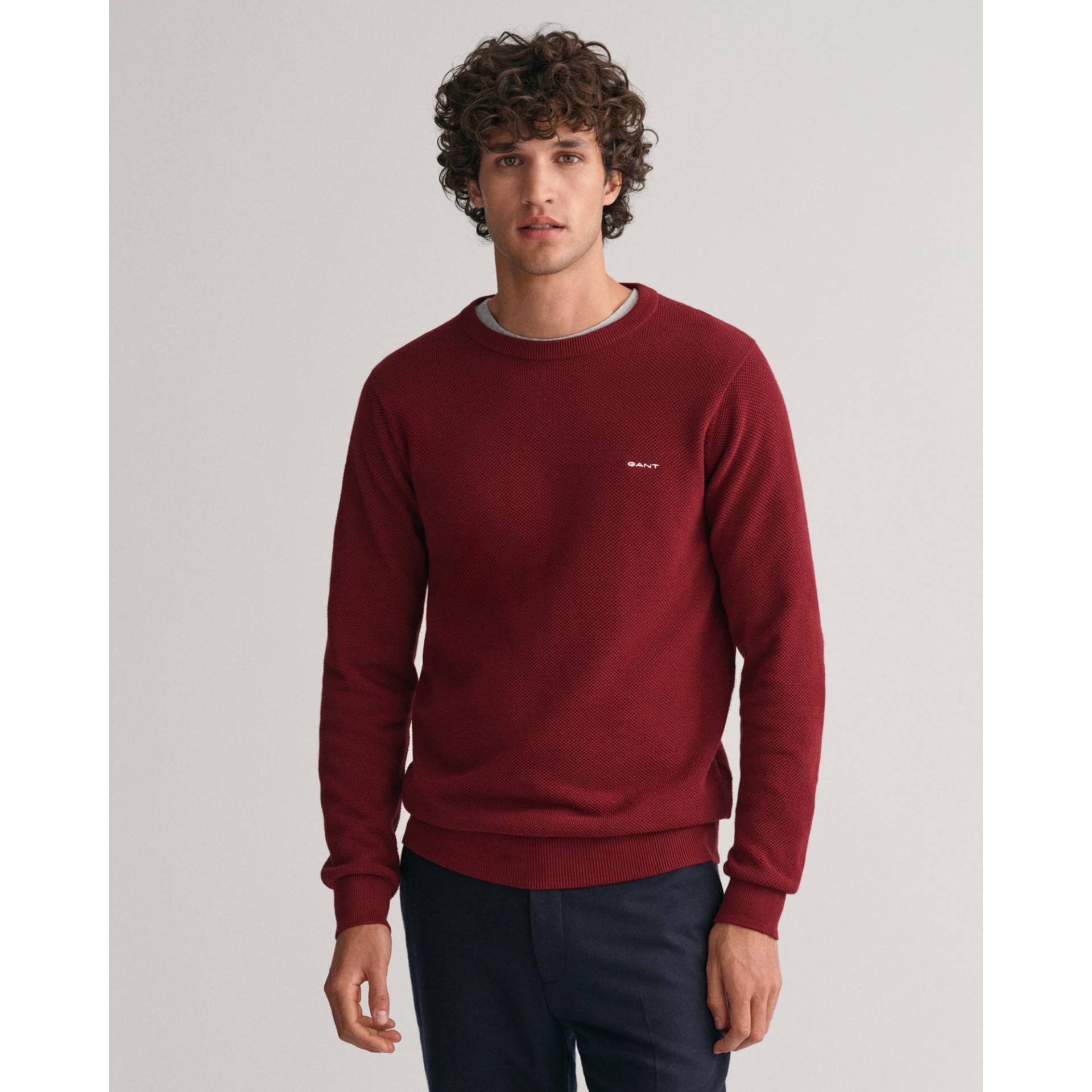 Pullover Herren Bordeaux L von GANT