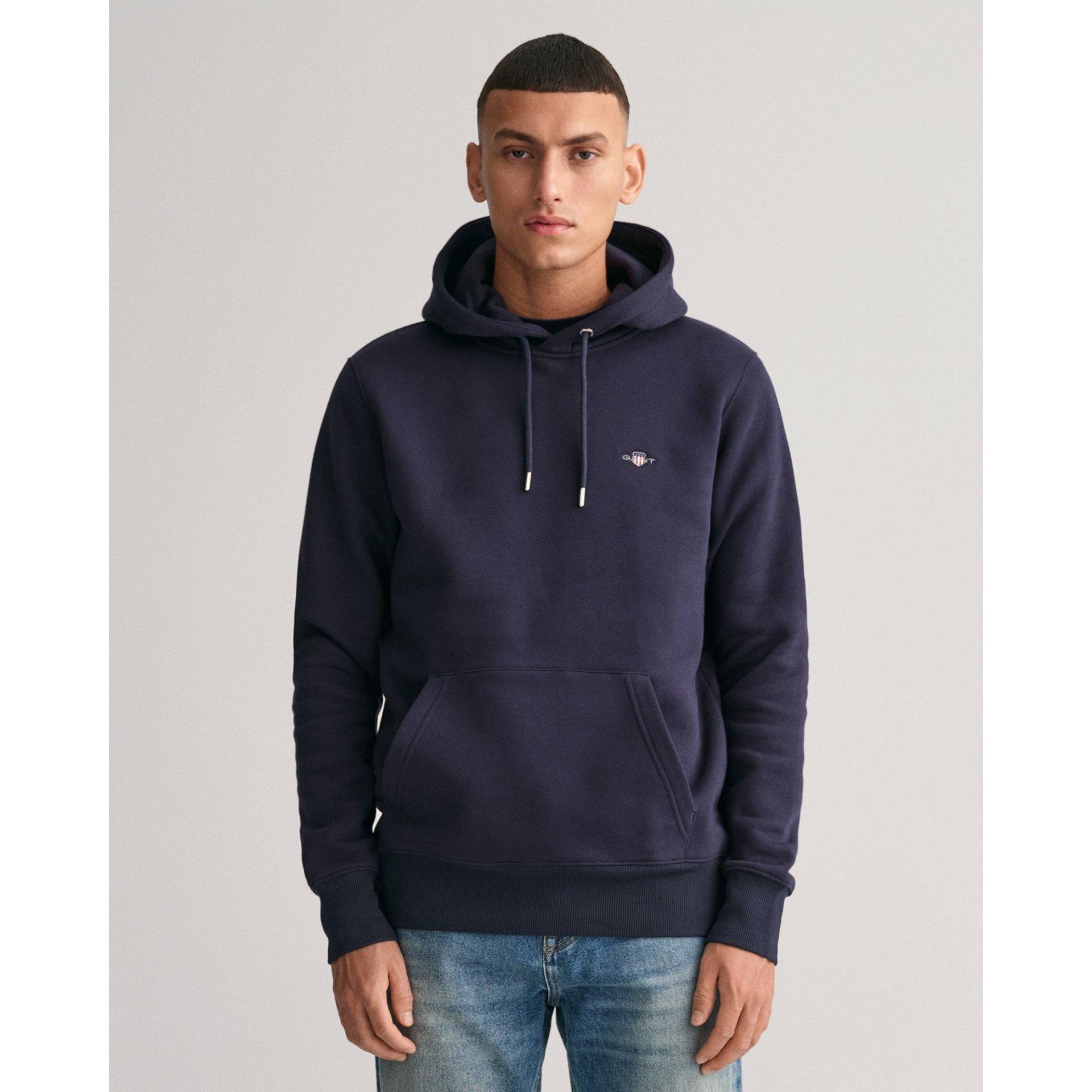 Hoodie Herren Marine M von GANT