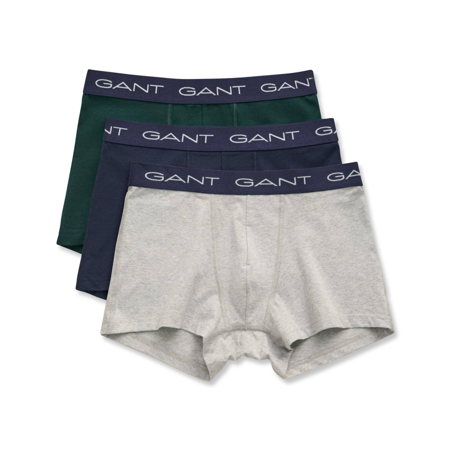 Triopack, Pantys Herren Grau Melange XL von GANT