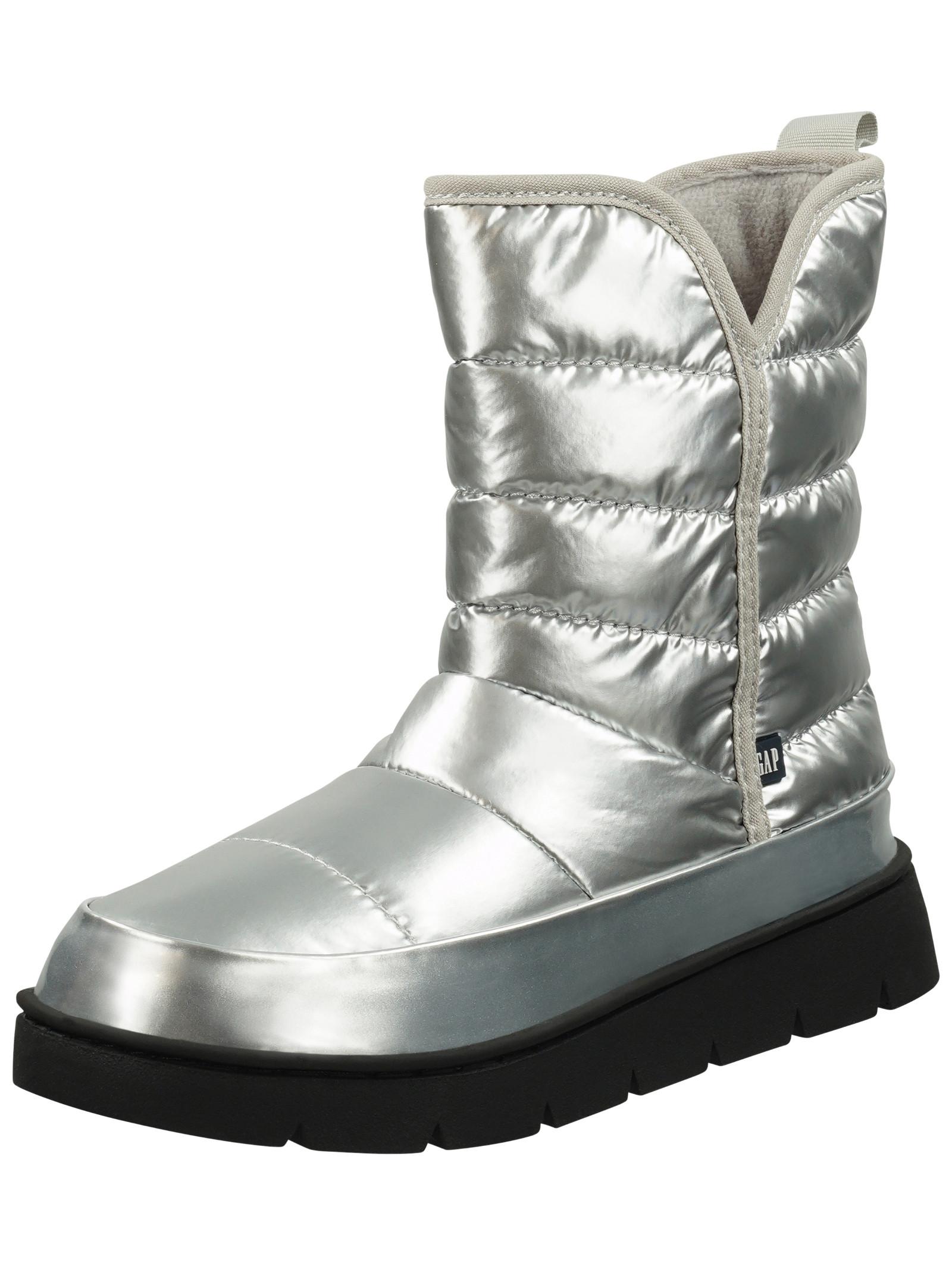 Stiefelette Gcc501f6tw Damen Silber 36 von GAP