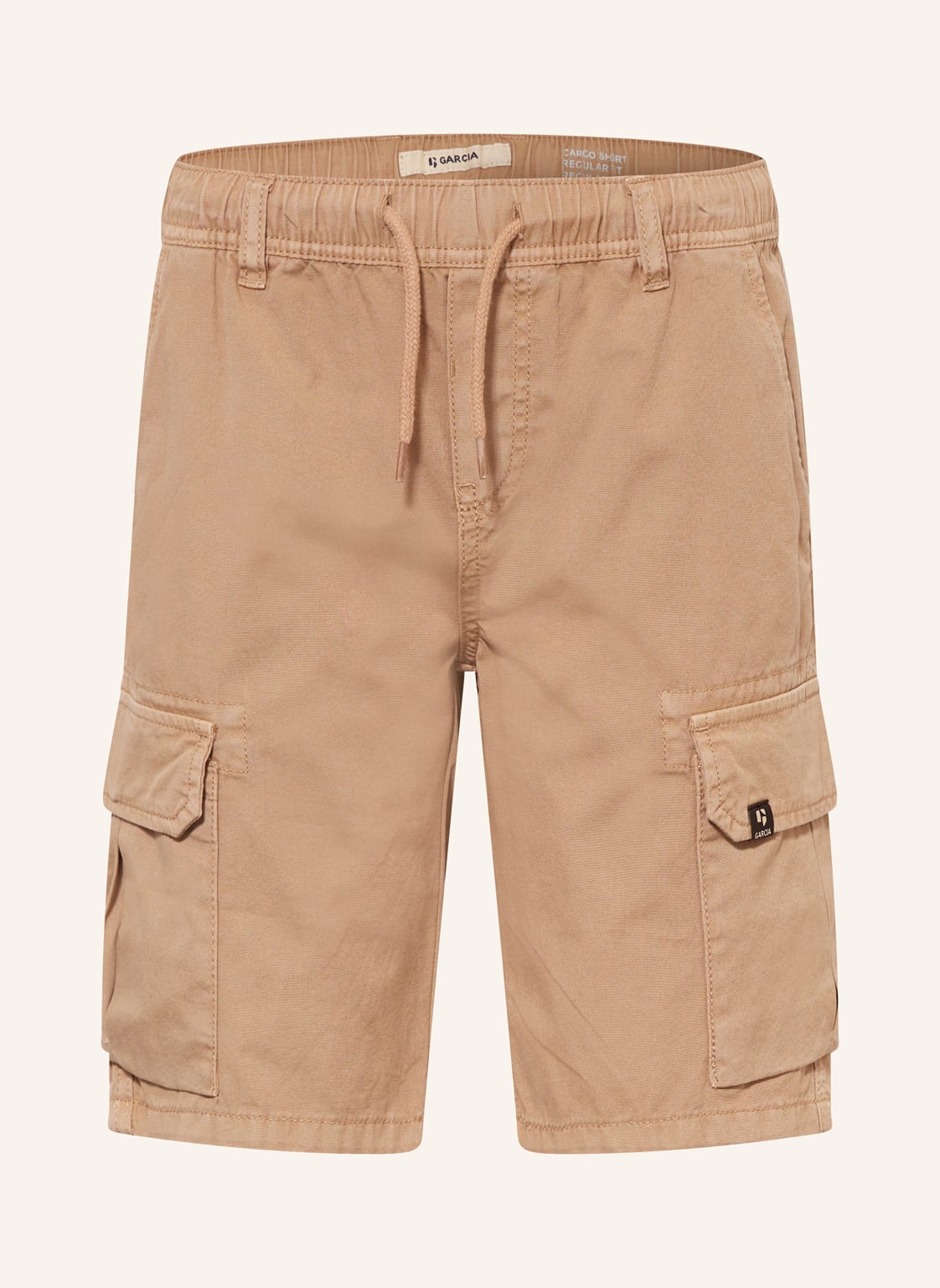 Garcia Cargoshorts Regular Fit beige von GARCIA