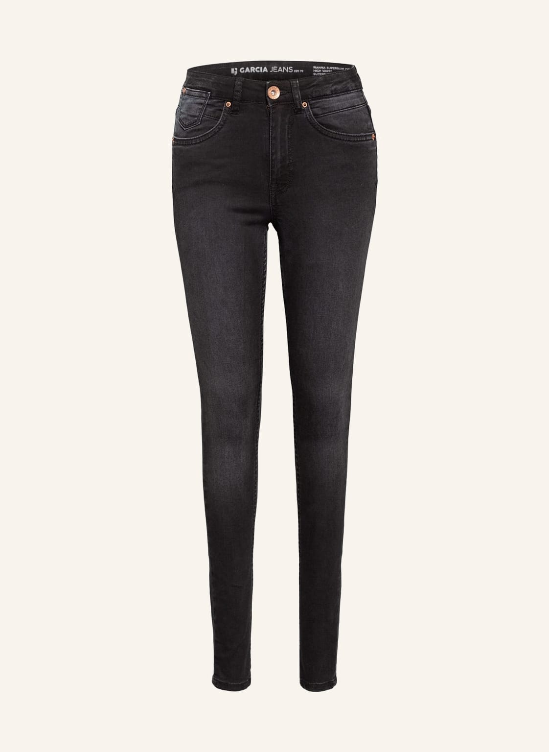 Garcia Jeans Rianna Super Slim Fit schwarz von GARCIA