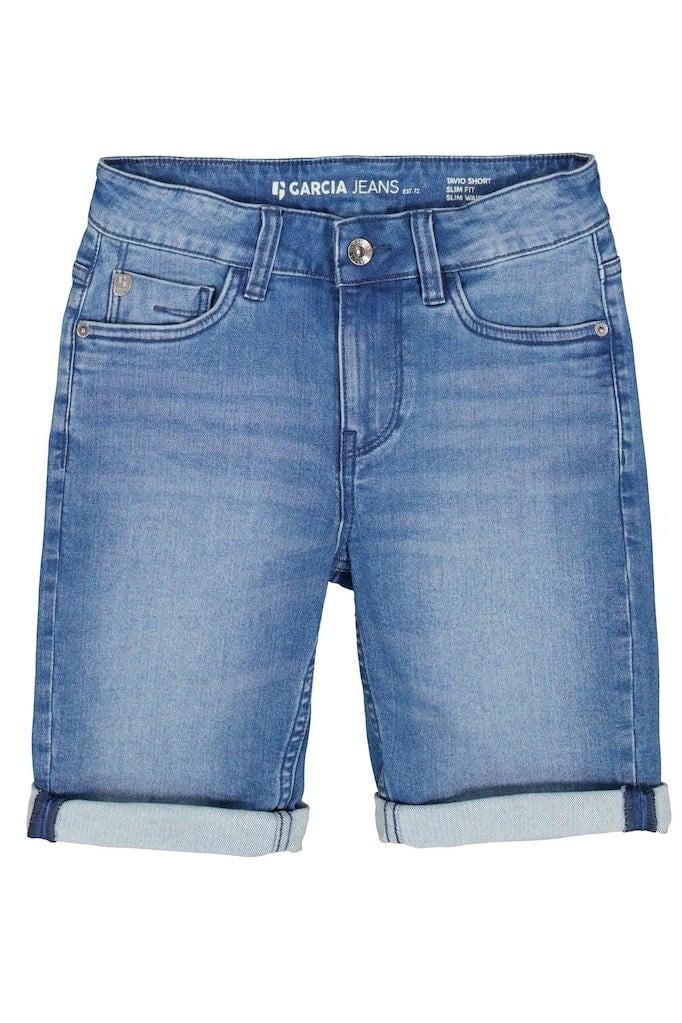 Jungen Jeans Shorts Tavio Medium Used Unisex Blau 140 von GARCIA
