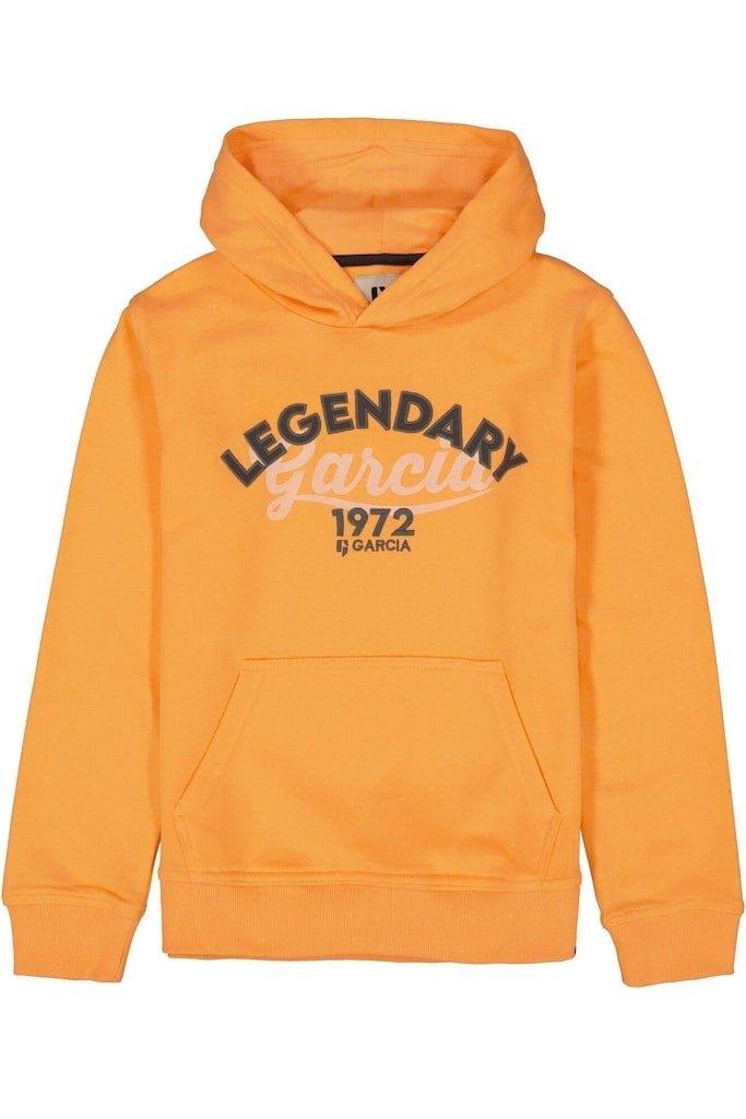 Jungen Pullover Legendary Jungen Orange 128/134 von GARCIA