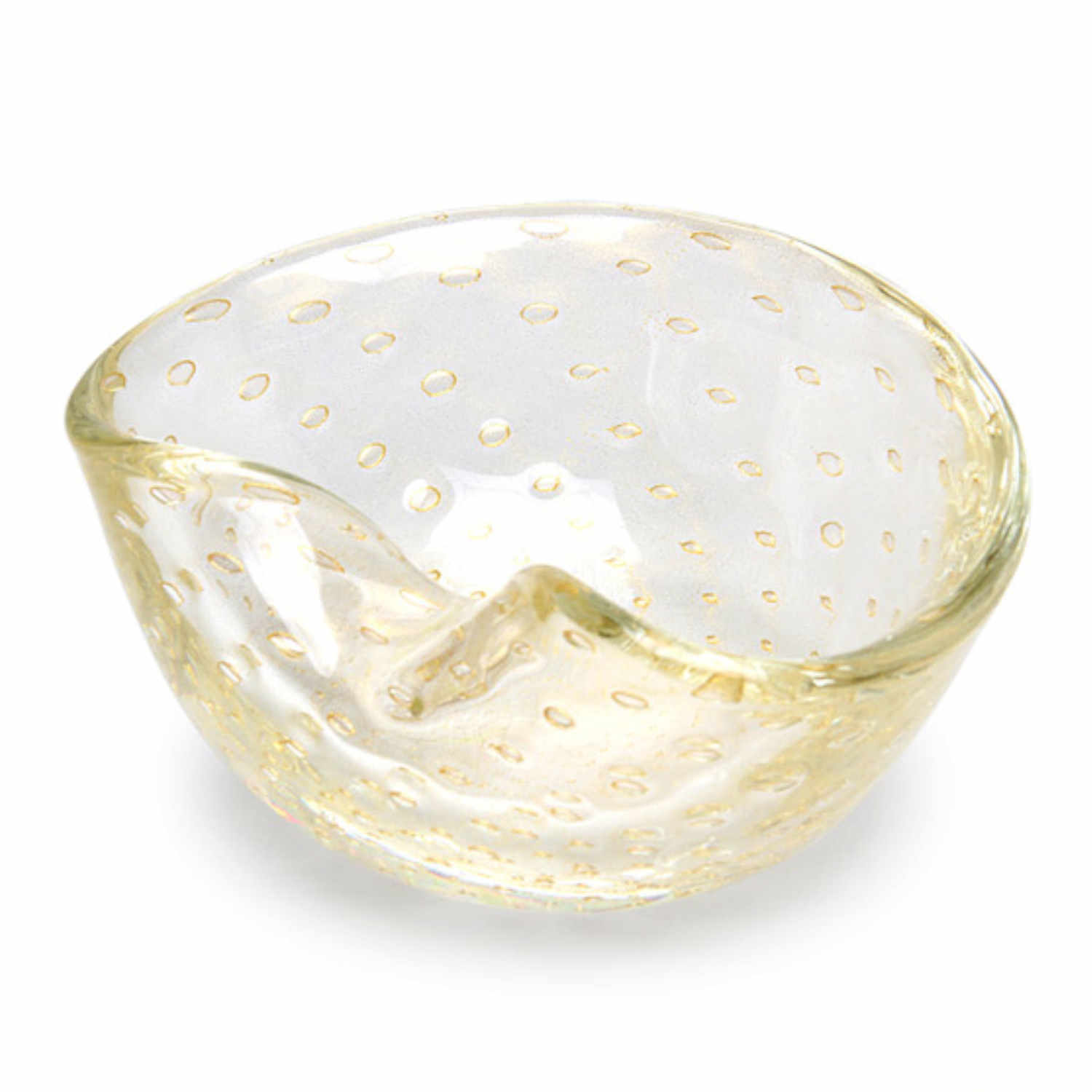 Bowl Balloton 1 Schüssel, Farbe transparent-gold Bowl Balloton 1 Schüssel, Farbe transparent-gold von GARDECO