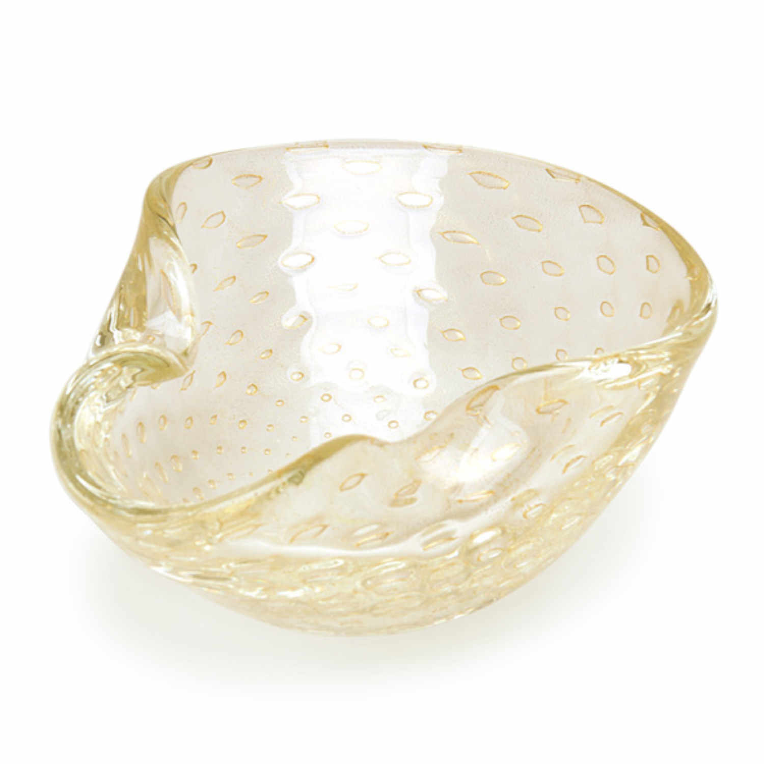 Bowl Balloton 2 Schüssel, Farbe transparent-gold Bowl Balloton 2 Schüssel, Farbe transparent-gold von GARDECO