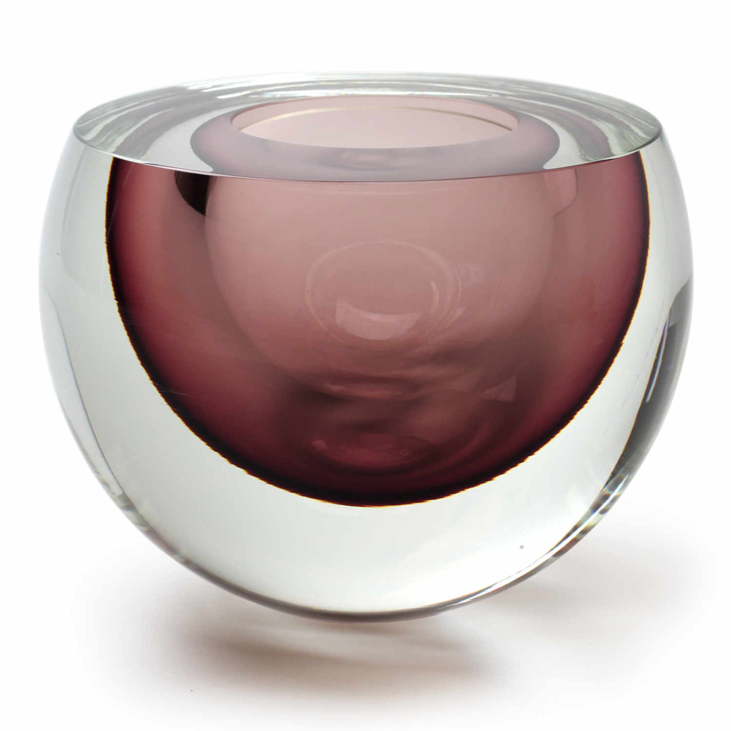 Bowl Drop Flat Vase, Farbe lila Bowl Drop Flat Vase, Farbe lila von GARDECO