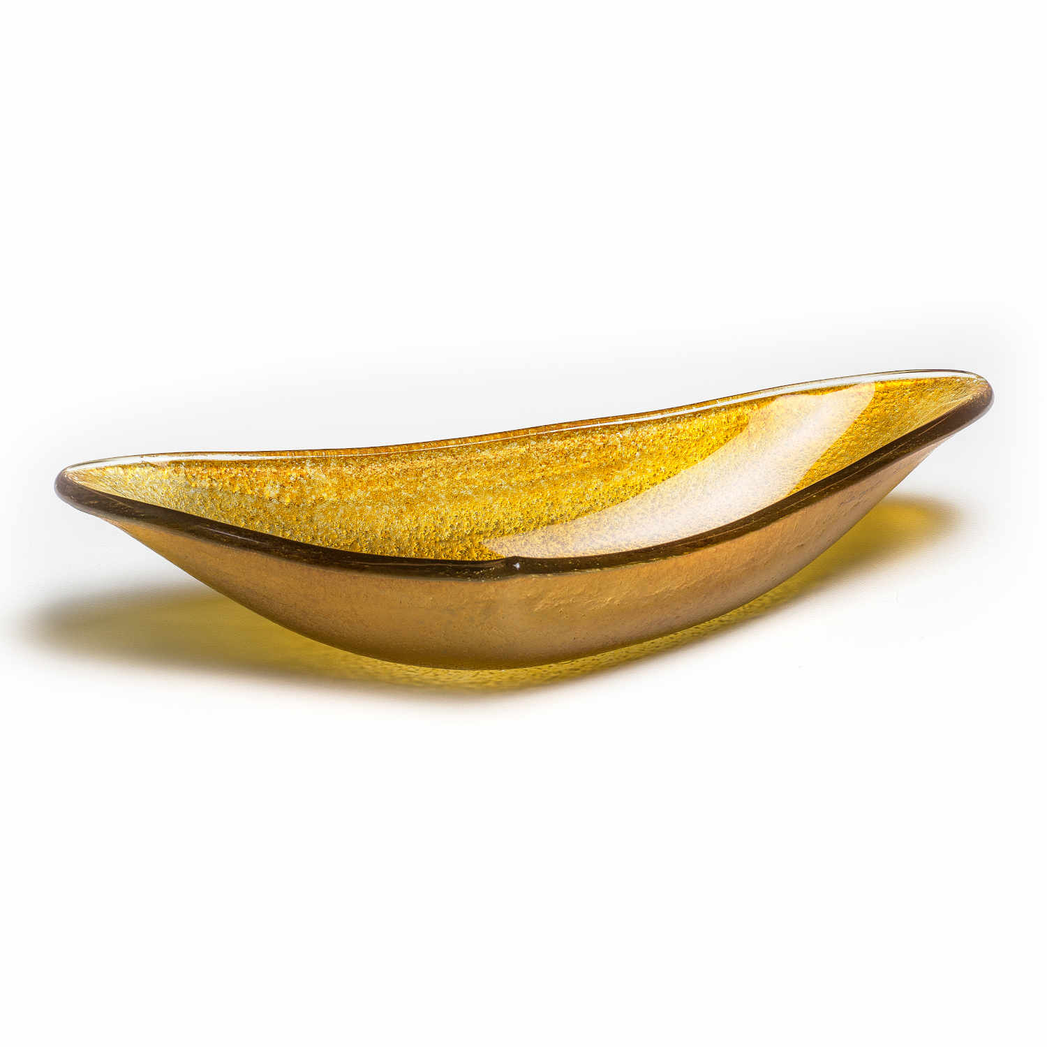 Murano Schüssel, Farbe bernstein Murano Schüssel, Farbe bernstein von GARDECO