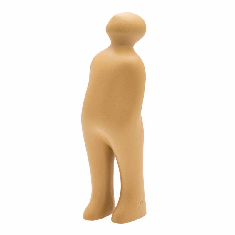 The Visitor Plus Skulptur , Farbe clay von GARDECO