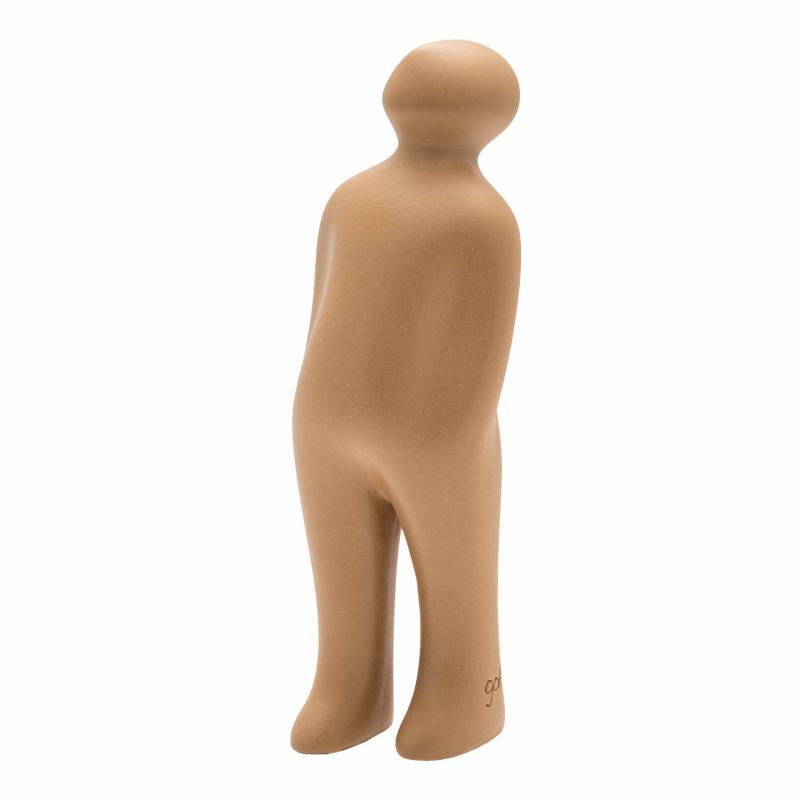 The Visitor Small Skulptur , Farbe taupe von GARDECO