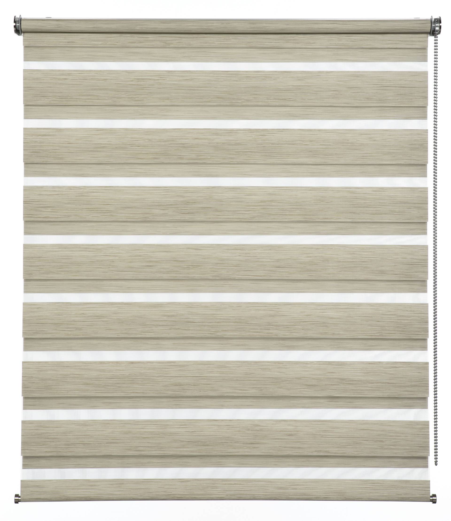 GARDINIA Doppelrollo »de luxe«, halbtransparent, Sichtschutz, mit Bohren/ohne Bohren, freihängend, hochwertiges Gesamtkonzept mit silbernen Metallkomponenten GARDINIA Doppelrollo »de luxe«, halbtransparent, Sichtschutz, mit Bohren/ohne Bohren, freihängend, hochwertiges Gesamtkonzept mit silbernen Metallkomponenten von GARDINIA