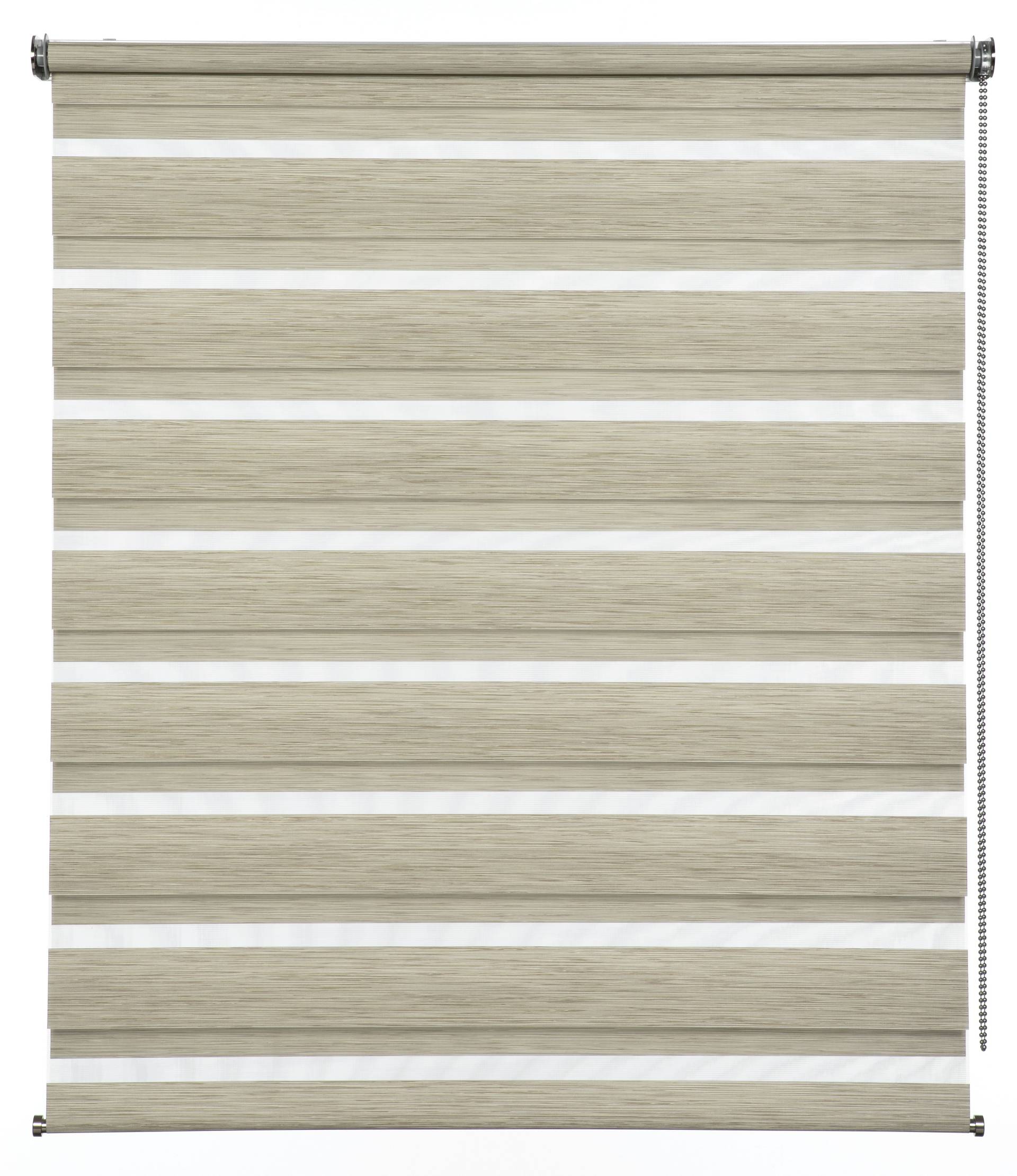 GARDINIA Doppelrollo »de luxe«, halbtransparent, Sichtschutz, mit Bohren/ohne Bohren, freihängend, hochwertiges Gesamtkonzept mit silbernen Metallkomponenten GARDINIA Doppelrollo »de luxe«, halbtransparent, Sichtschutz, mit Bohren/ohne Bohren, freihängend, hochwertiges Gesamtkonzept mit silbernen Metallkomponenten von GARDINIA
