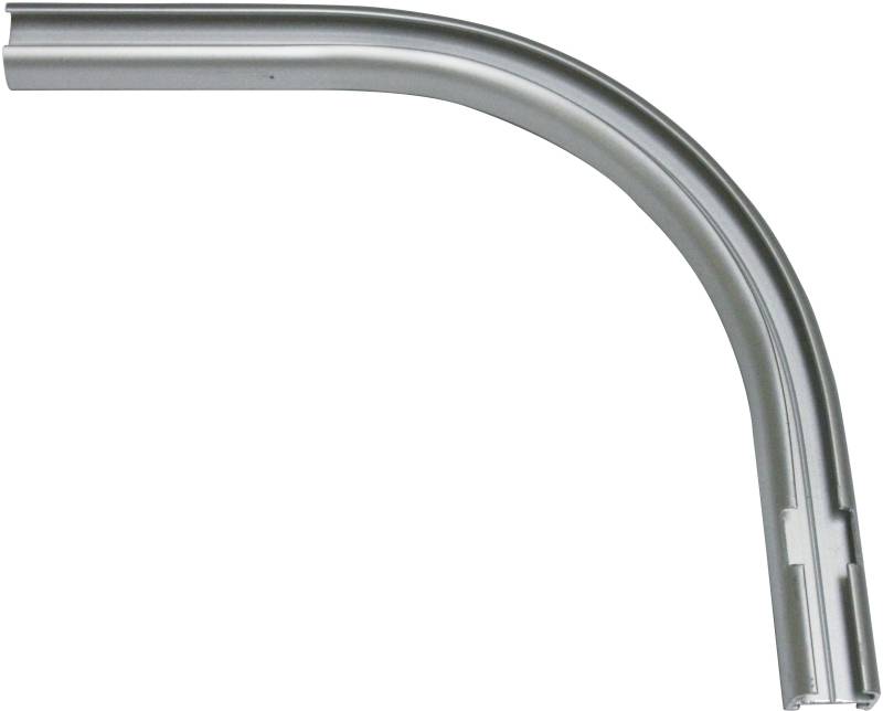 GARDINIA Gardinenschiene »Rundbogen«, 1 läufig-läufig, Fixmass, für Aluminiumschiene 13 mm von GARDINIA