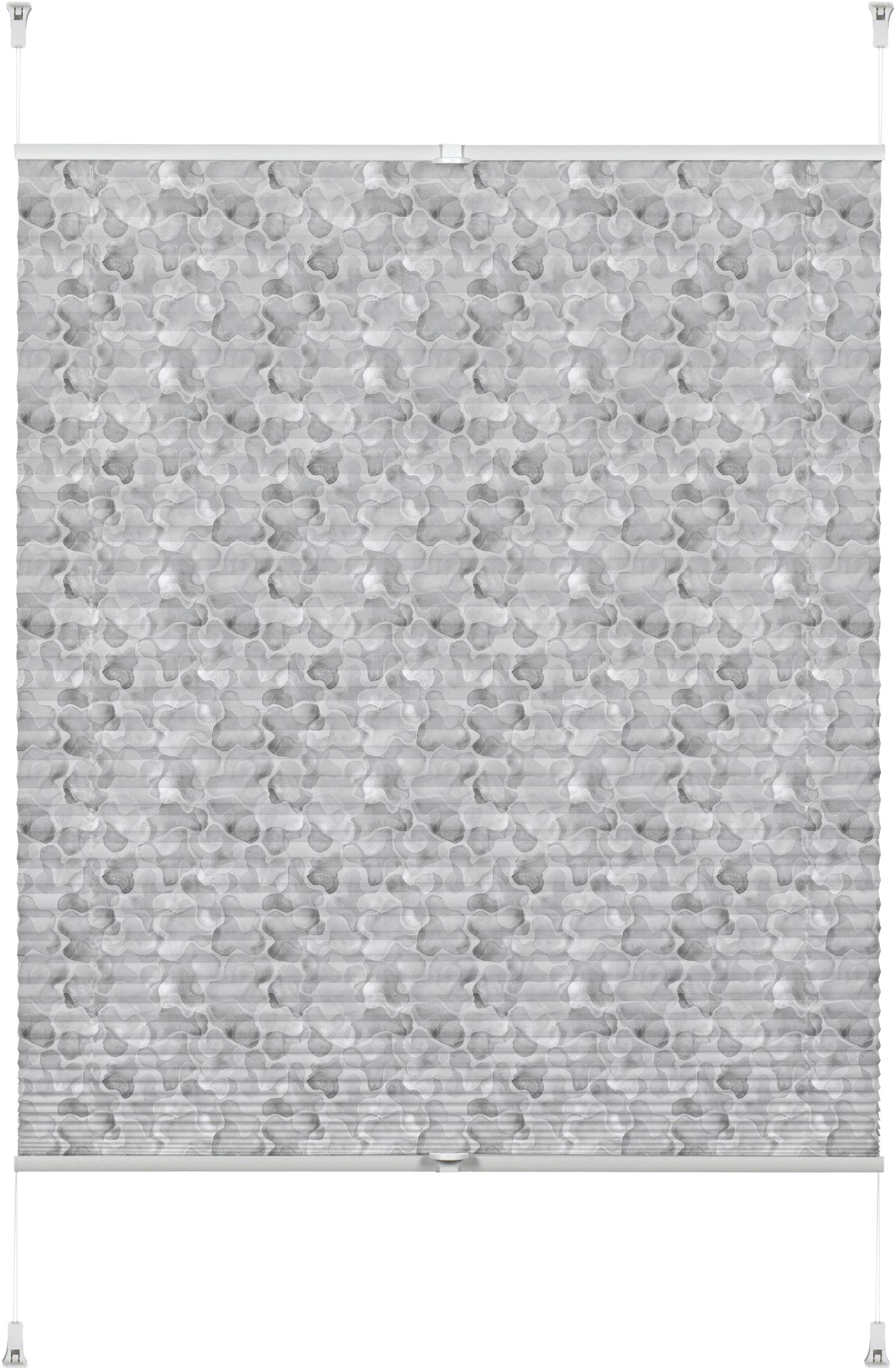 GARDINIA Plissee »EASYFIX Plissee Camouflage«, blickdicht, ohne Bohren, in der Breite kürzbar von GARDINIA