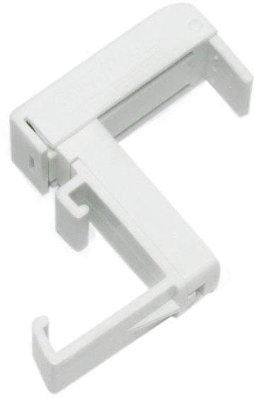 GARDINIA Sichtschutzbefestigung »Klemmträger, Kunststoff«, (2 St.), Zubehör Aluminium-Jalousie von GARDINIA