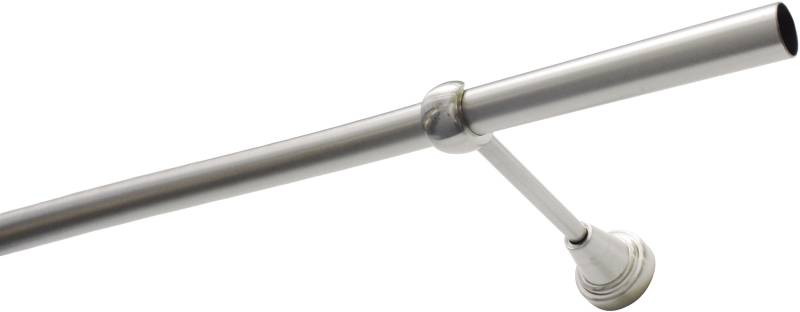GARDINIA Gardinenstange »Set Metall«, 1 läufig-läufig, Fixmass, 1-Lauf von GARDINIA