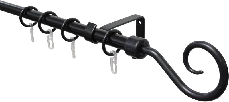 GARDINIA Gardinenstange »Set Metall«, 1 läufig-läufig, ausziehbar, 1-Lauf von GARDINIA