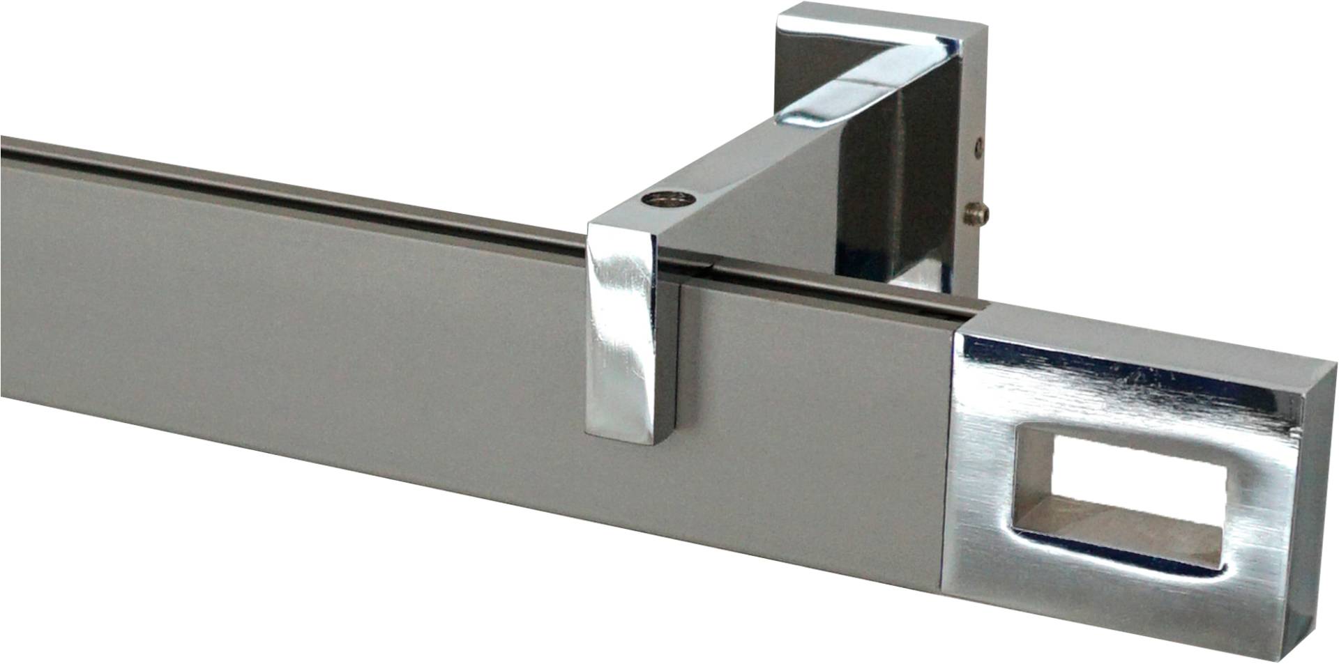 GARESA Gardinenstange »FLAT«, 1 läufig-läufig, Wunschmasslänge, Rechteckprofil, Wandmontage, perfekter Lauf, modern, verlängerbar GARESA Gardinenstange »FLAT«, 1 läufig-läufig, Wunschmasslänge, Rechteckprofil, Wandmontage, perfekter Lauf, modern, verlängerbar von GARESA