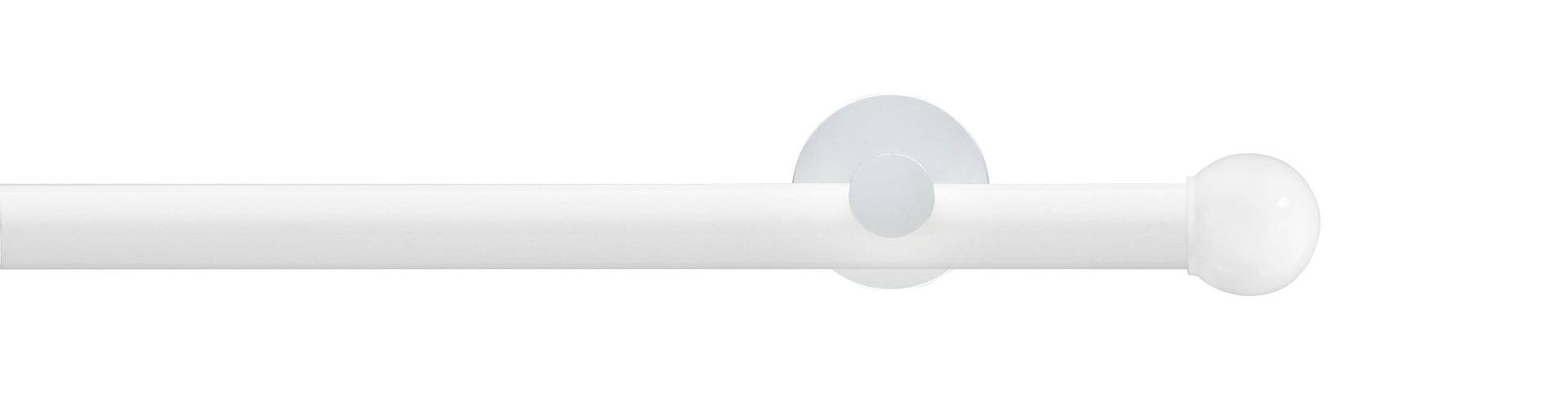 GARESA Gardinenstange »WHITE«, 1 läufig-läufig, Wunschmasslänge, Vorhanggarnitur, Innenlauf, verlängerbar, Endknopf Kugel GARESA Gardinenstange »WHITE«, 1 läufig-läufig, Wunschmasslänge, Vorhanggarnitur, Innenlauf, verlängerbar, Endknopf Kugel von GARESA