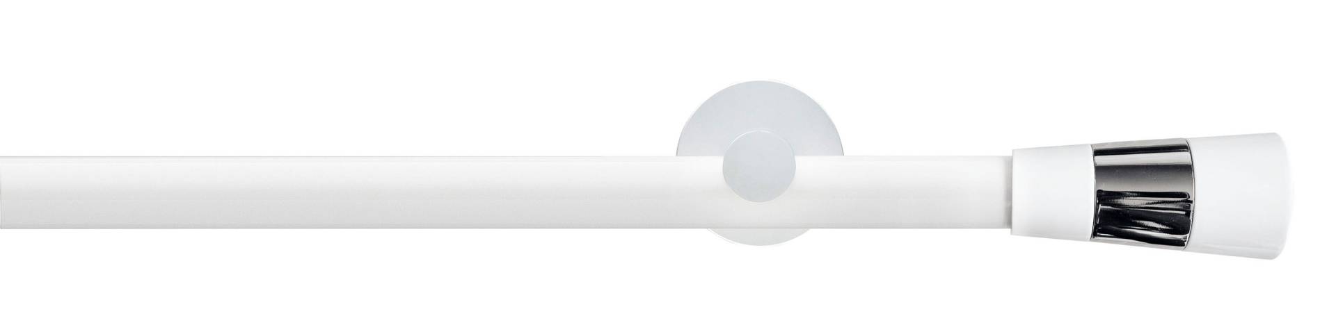 GARESA Gardinenstange »WHITE«, 1 läufig-läufig, Wunschmasslänge, Vorhanggarnitur, Innenlauf, verlängerbar, Wandmont., Endknopf 2-färbig GARESA Gardinenstange »WHITE«, 1 läufig-läufig, Wunschmasslänge, Vorhanggarnitur, Innenlauf, verlängerbar, Wandmont., Endknopf 2-färbig von GARESA