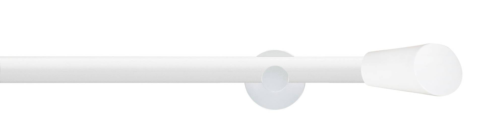 GARESA Gardinenstange »WHITE«, 2 läufig-läufig, Wunschmasslänge, Vorhanggarnitur, verlängerbar, Wandmontage, Endknopf abgeschrägt GARESA Gardinenstange »WHITE«, 2 läufig-läufig, Wunschmasslänge, Vorhanggarnitur, verlängerbar, Wandmontage, Endknopf abgeschrägt von GARESA