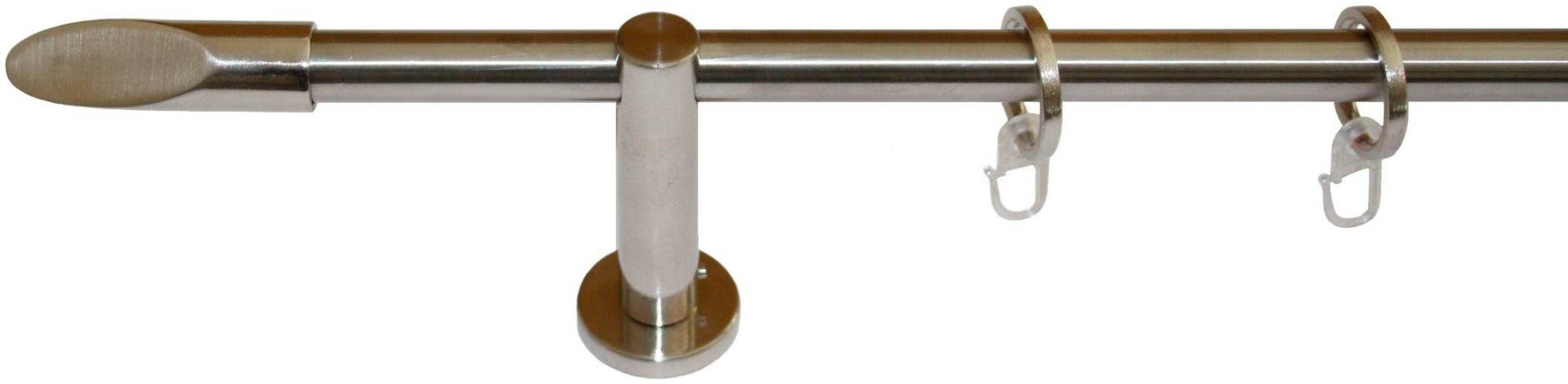 GARESA Gardinenstange »MARBELLA«, 1 läufig-läufig, Wunschmasslänge, Vorhanggarnitur, verlängerbar, Wandmontage, mit Ringe und Haken GARESA Gardinenstange »MARBELLA«, 1 läufig-läufig, Wunschmasslänge, Vorhanggarnitur, verlängerbar, Wandmontage, mit Ringe und Haken von GARESA