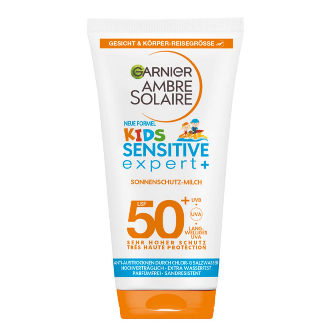 Ambre Solaire - Kids Sensitive expert+ Milch LSF50+ von GARNIER