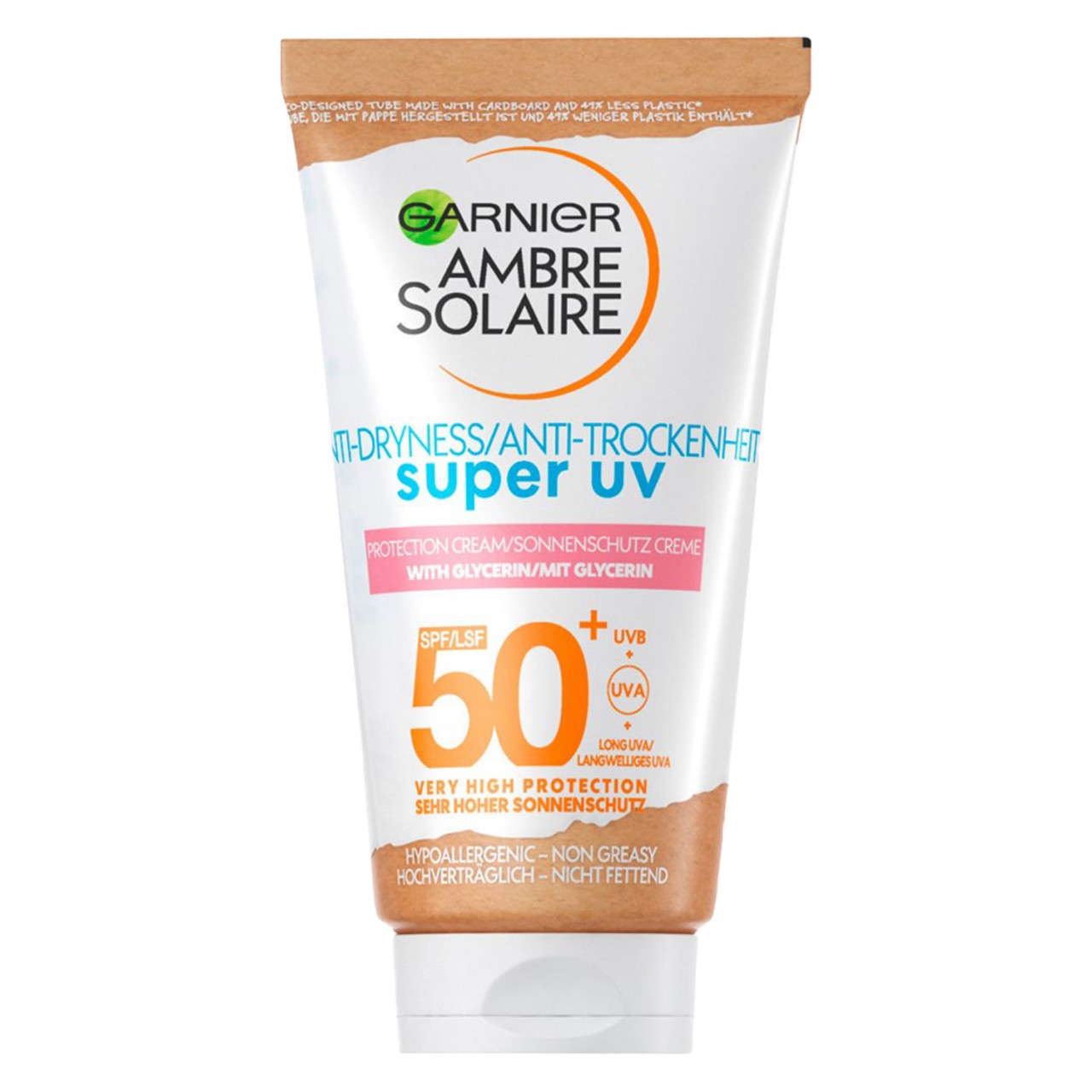 Ambre Solaire - Sensitive expert+ Gesicht Creme LSF50+ von GARNIER