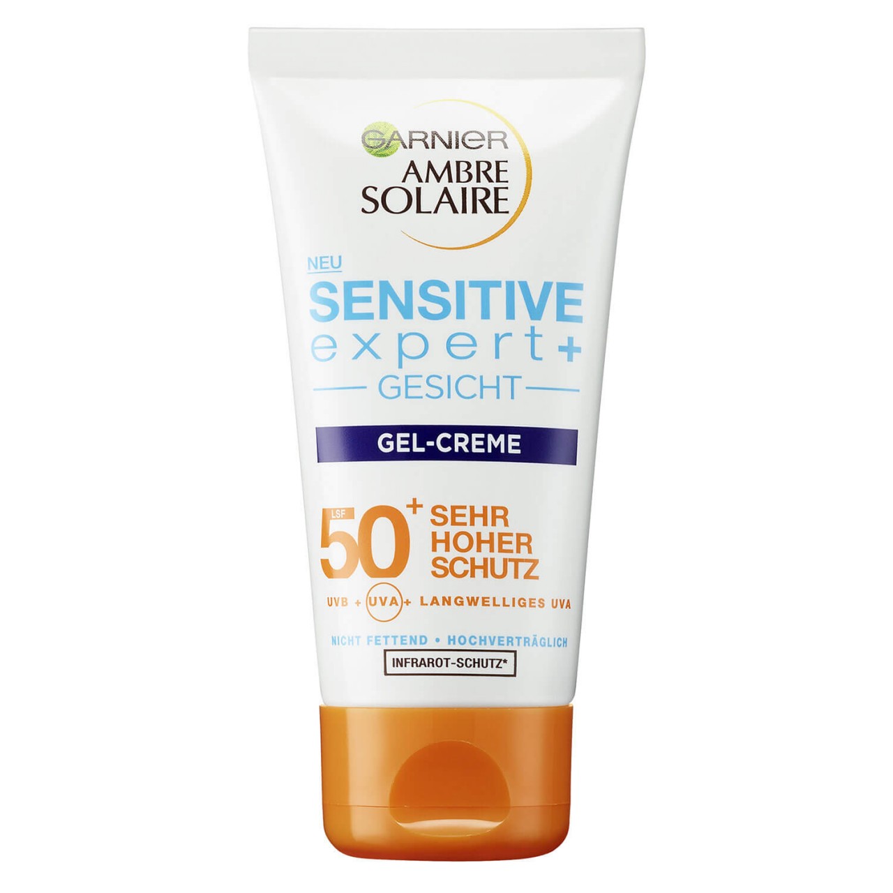 Ambre Solaire - Sensitive expert+ Gesicht Gel-Creme LSF50+ von GARNIER