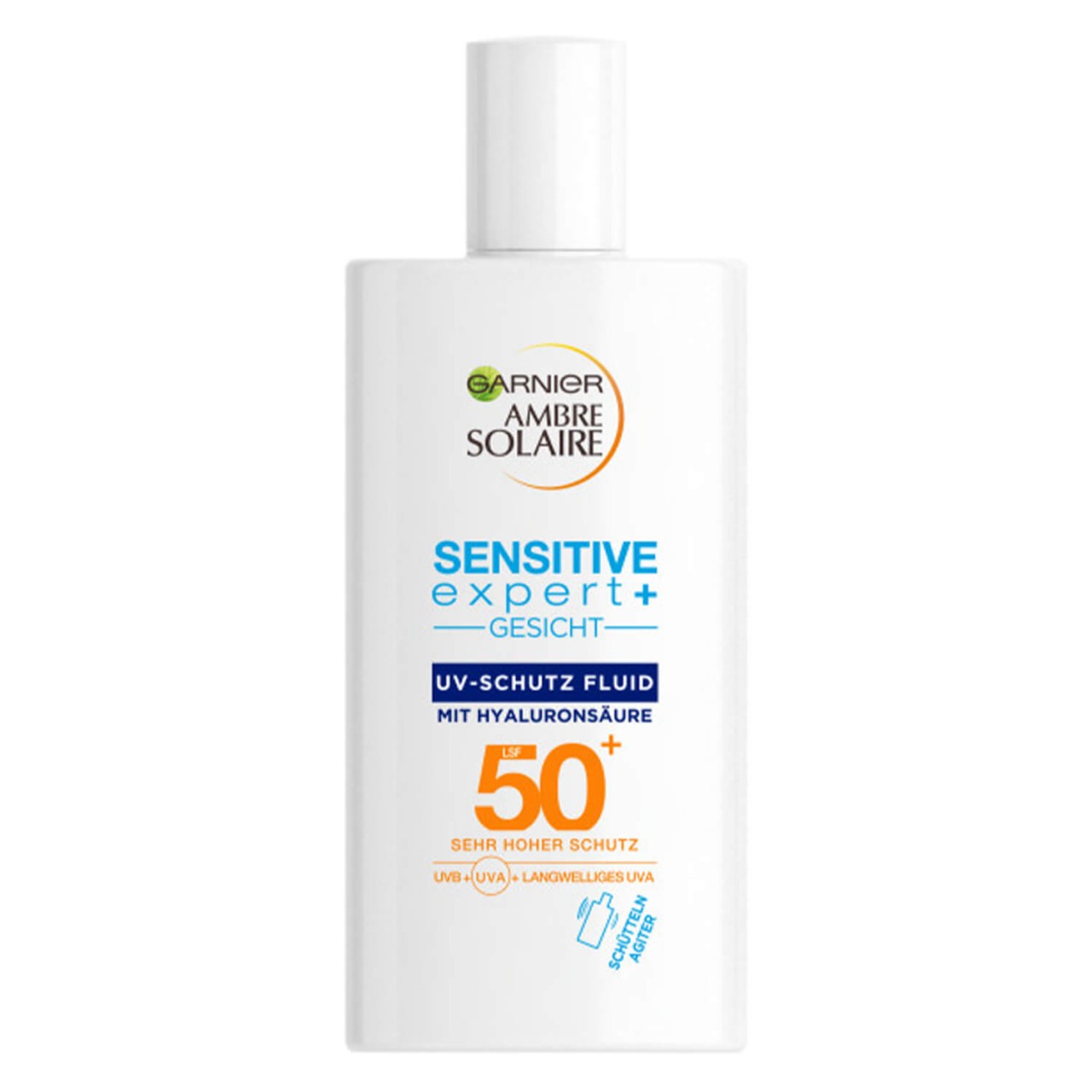 Ambre Solaire - Sensitive expert+ UV-Schutz Gesicht Fluid LSF50+ von GARNIER