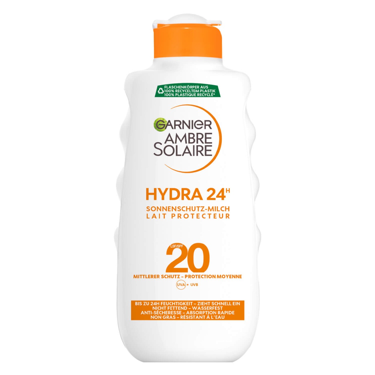 Ambre Solaire - Sonnenschutz-Milch LSF20 Hydra 24h von GARNIER