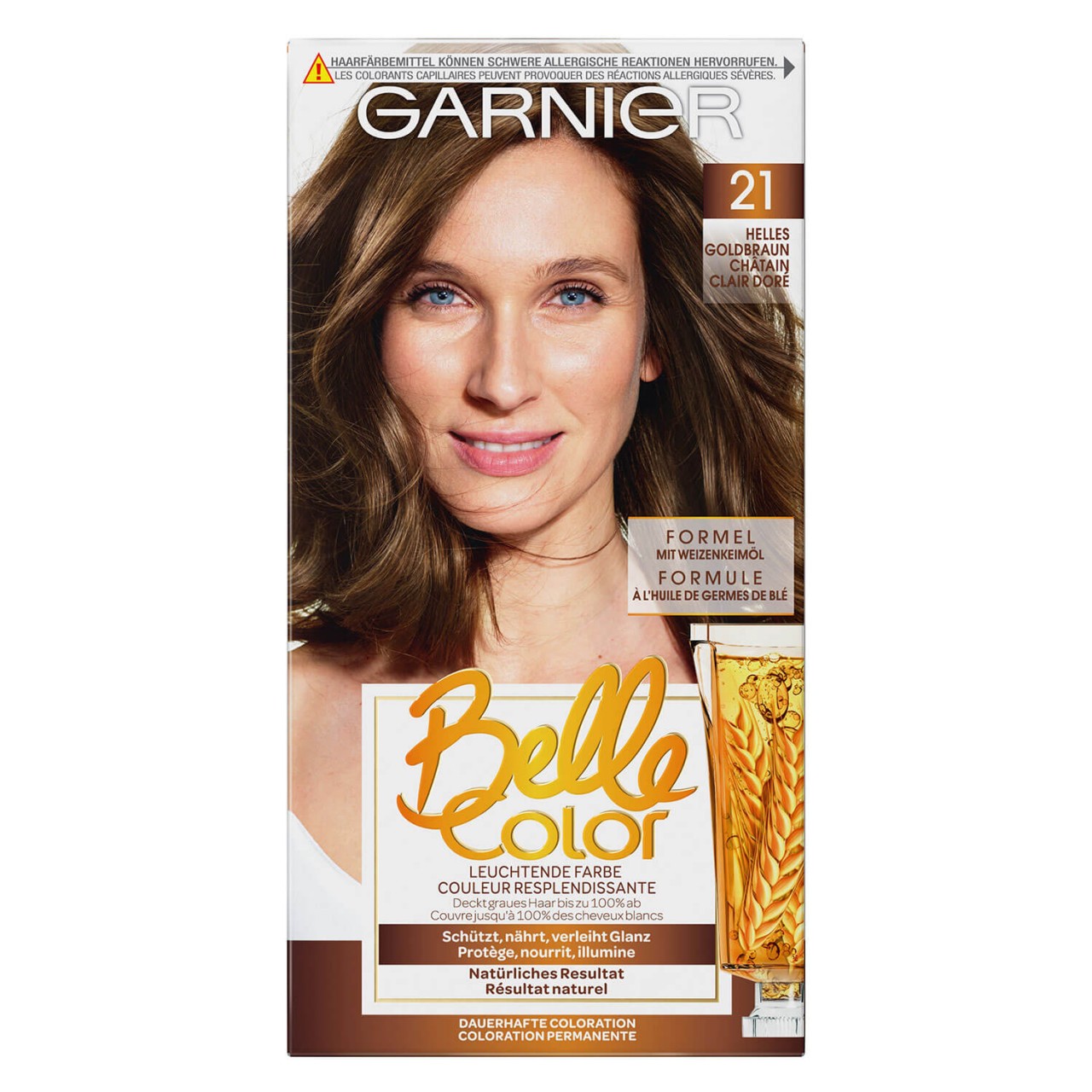 Belle Color - 21 Helles Goldbraun von GARNIER