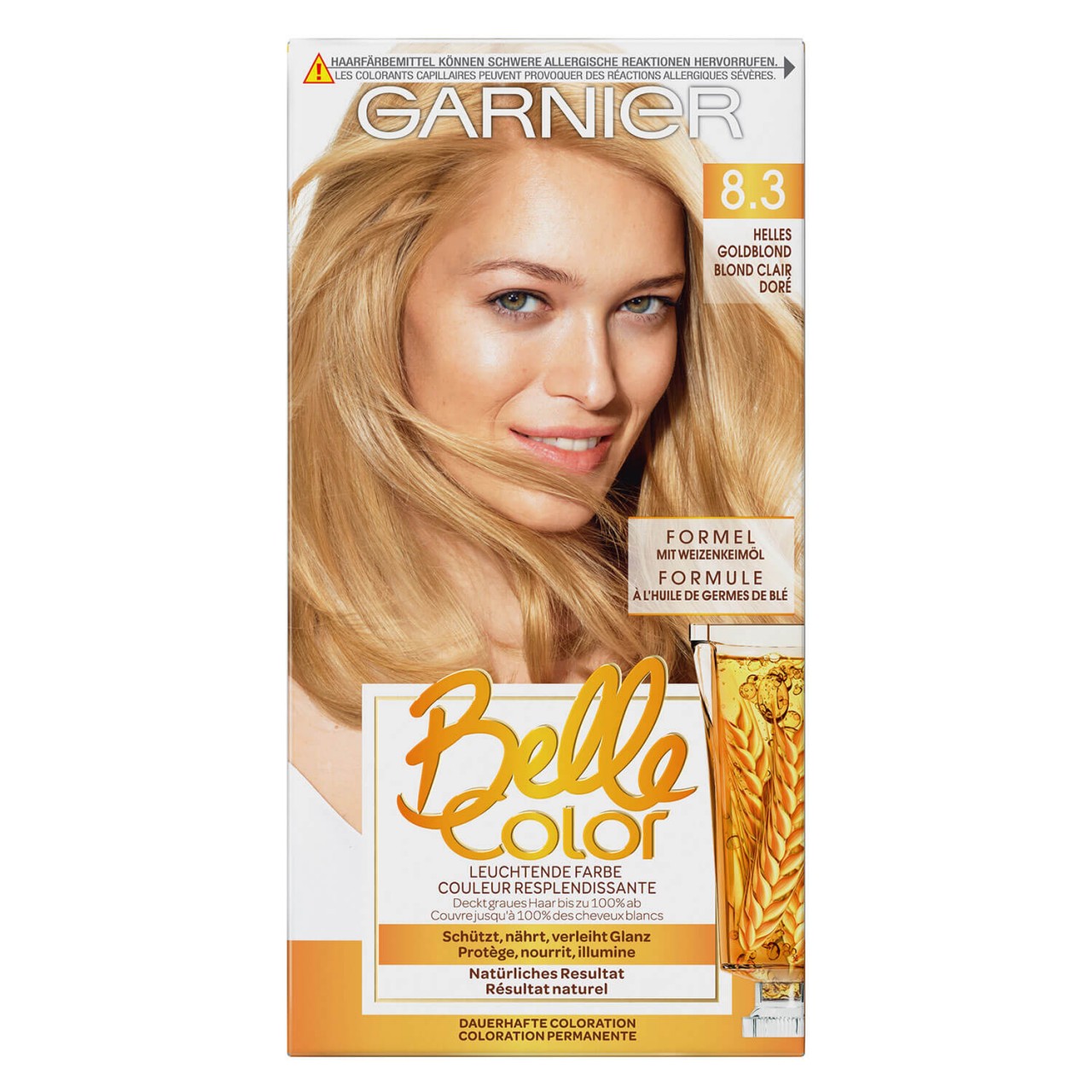 Belle Color - 8.3 Helles Goldblond von GARNIER