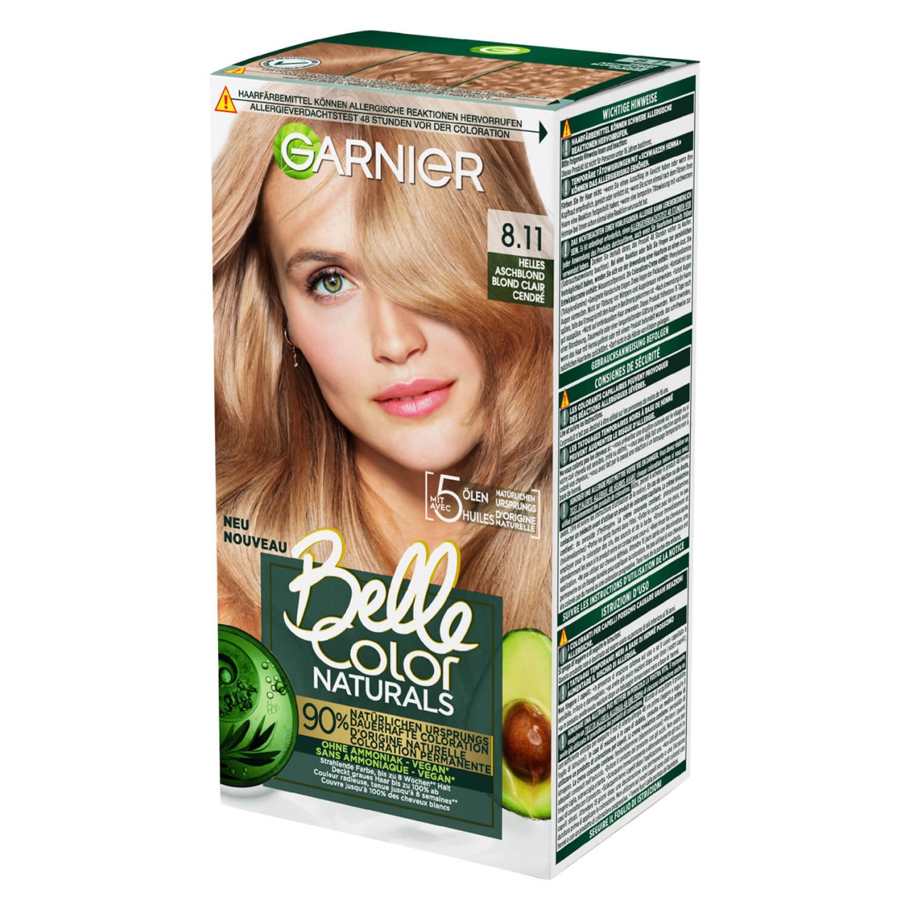 Belle Color - Naturals 8.11 Helles Aschblond von GARNIER