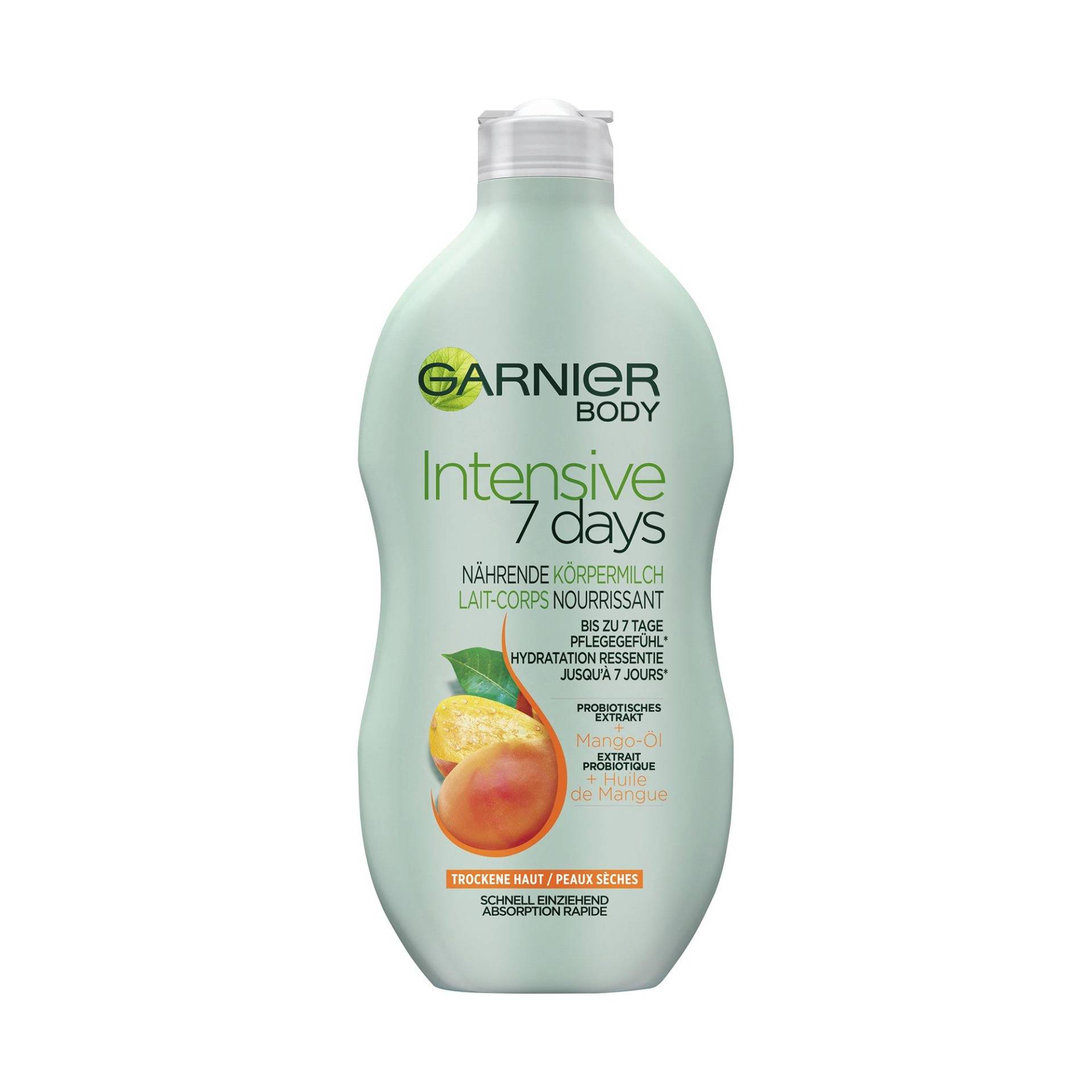 Body Intensive 7 Days Pflegende Body-milk Mango-öl Damen  400ml von GARNIER