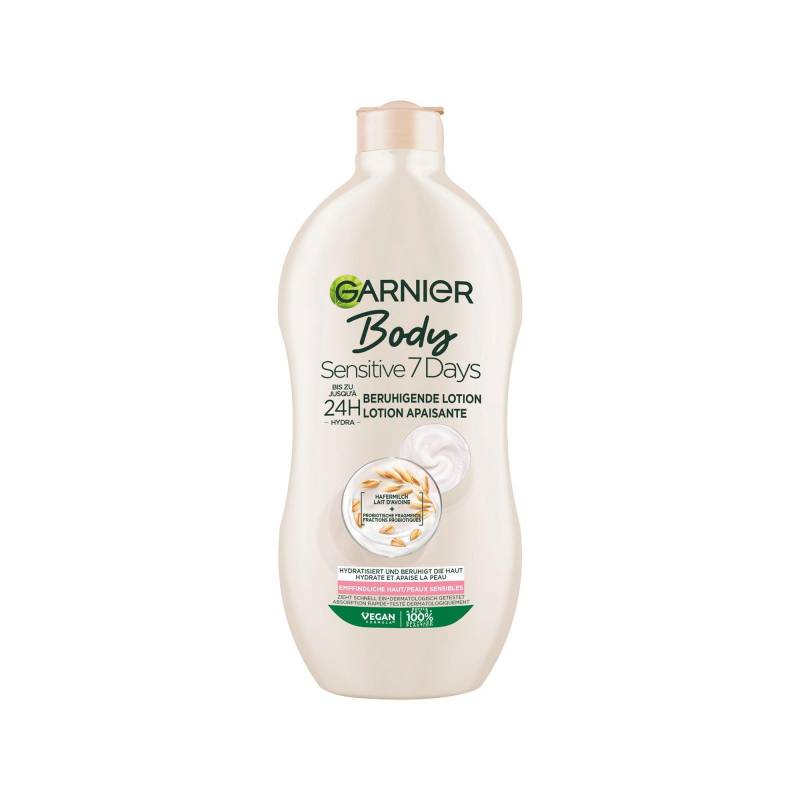 Body Sensitiv 7 Tage Beruhigende Milk Mit Hafermilch Für Trockene Und Empfindliche Haut Damen  400ml von GARNIER