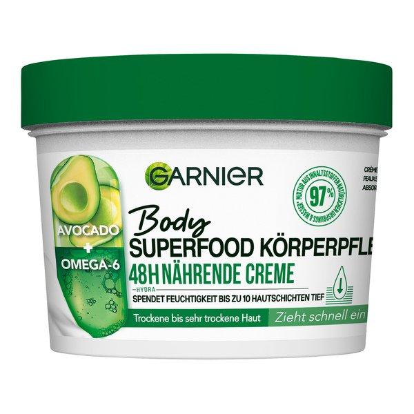 Body Superfood 48h Nährende Körpercreme [avocado + Omega-6] Damen  380ml von GARNIER