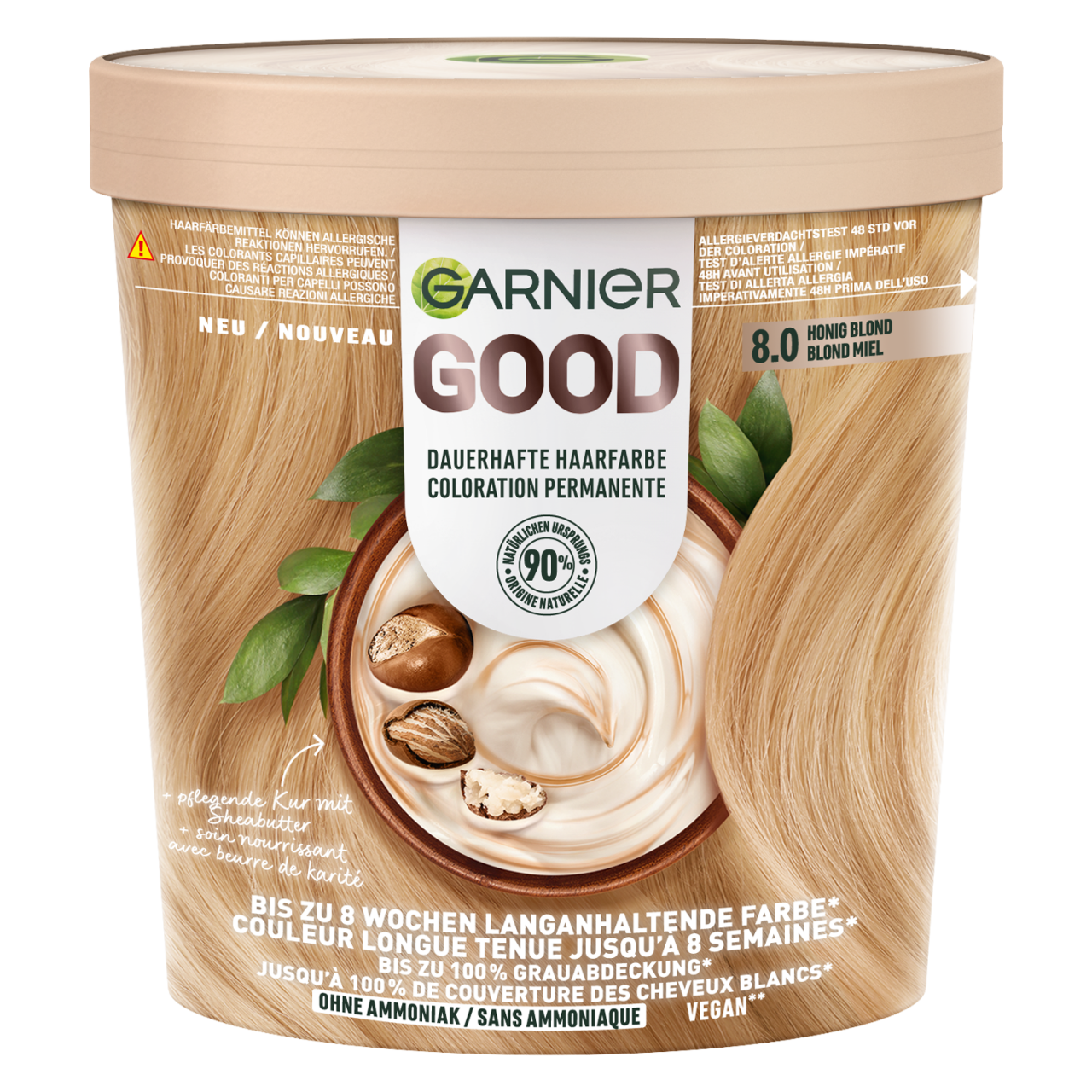 Good Color - Dauerhafte Haarfarbe 8.0 Honig Blond von GARNIER