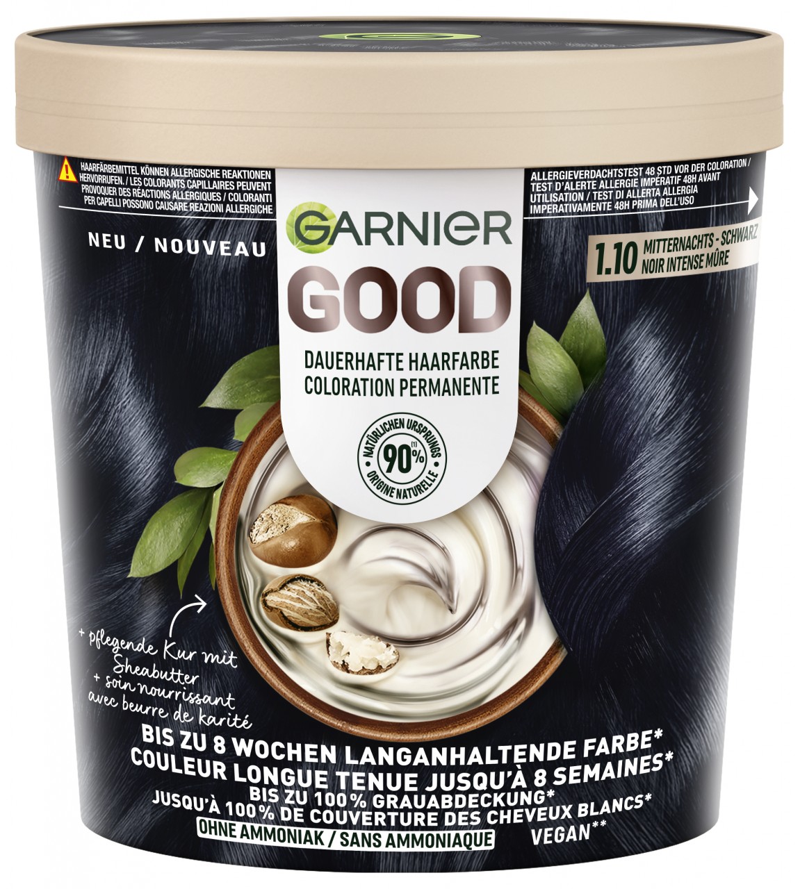 Good Color - Good Dauerhafte Haarfarbe 1.10 Midnight Illusion Good Color - Good Dauerhafte Haarfarbe 1.10 Midnight Illusion von GARNIER