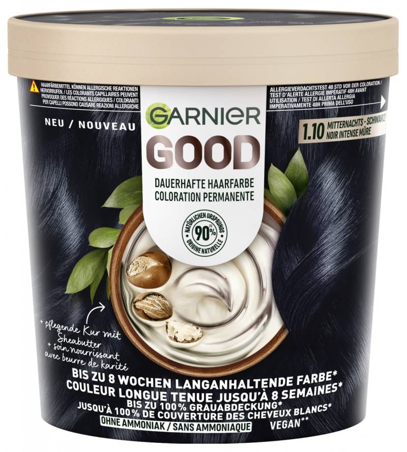 Good Color - Good Dauerhafte Haarfarbe 1.10 Midnight Illusion von GARNIER