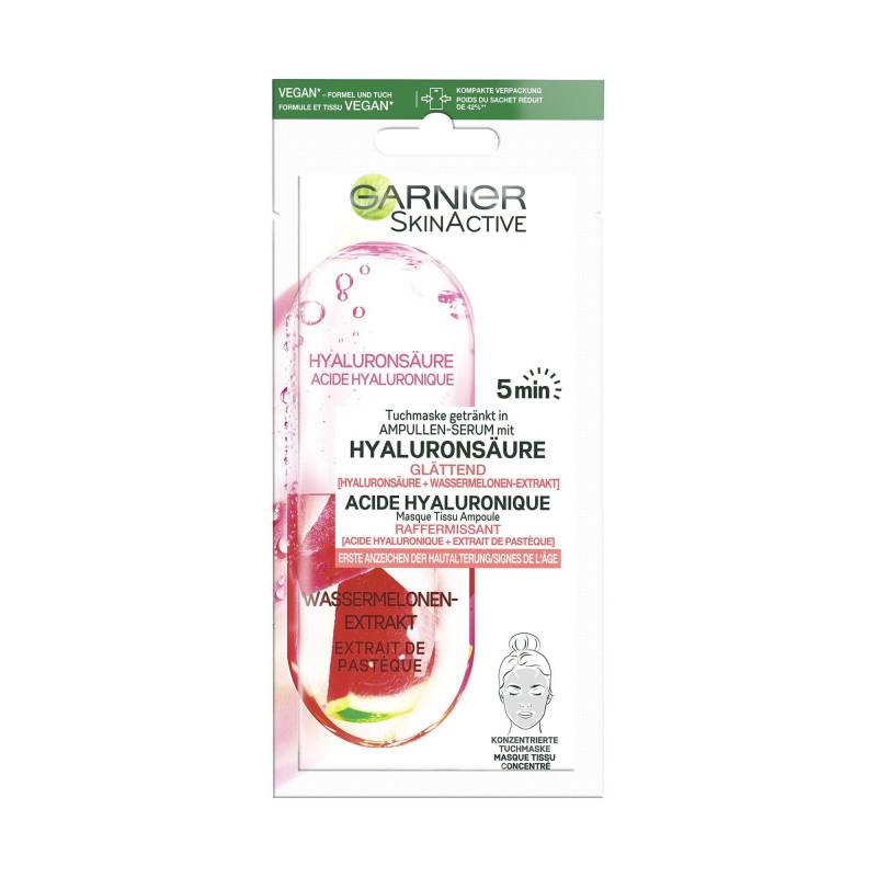 Skin Active Ampullen Maske Wassermelone Damen  15g von GARNIER