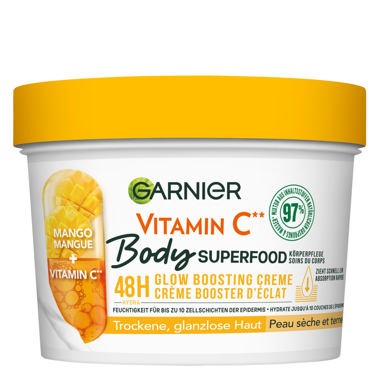 Skinactive Body - Superfood Mango Vitamin C Körperpflege von GARNIER