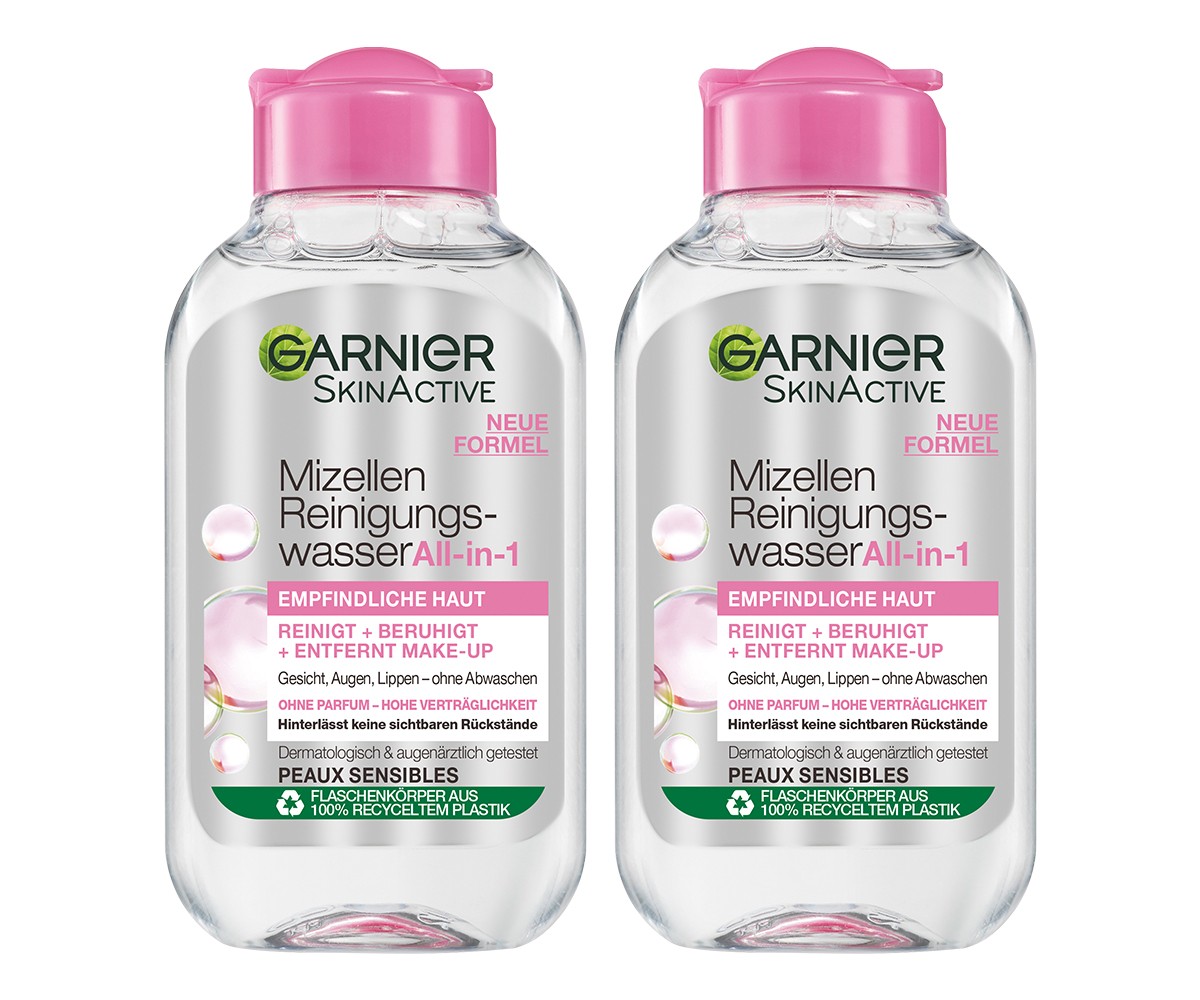 Skinactive Face - Mini Mizellenwasser Duo von GARNIER